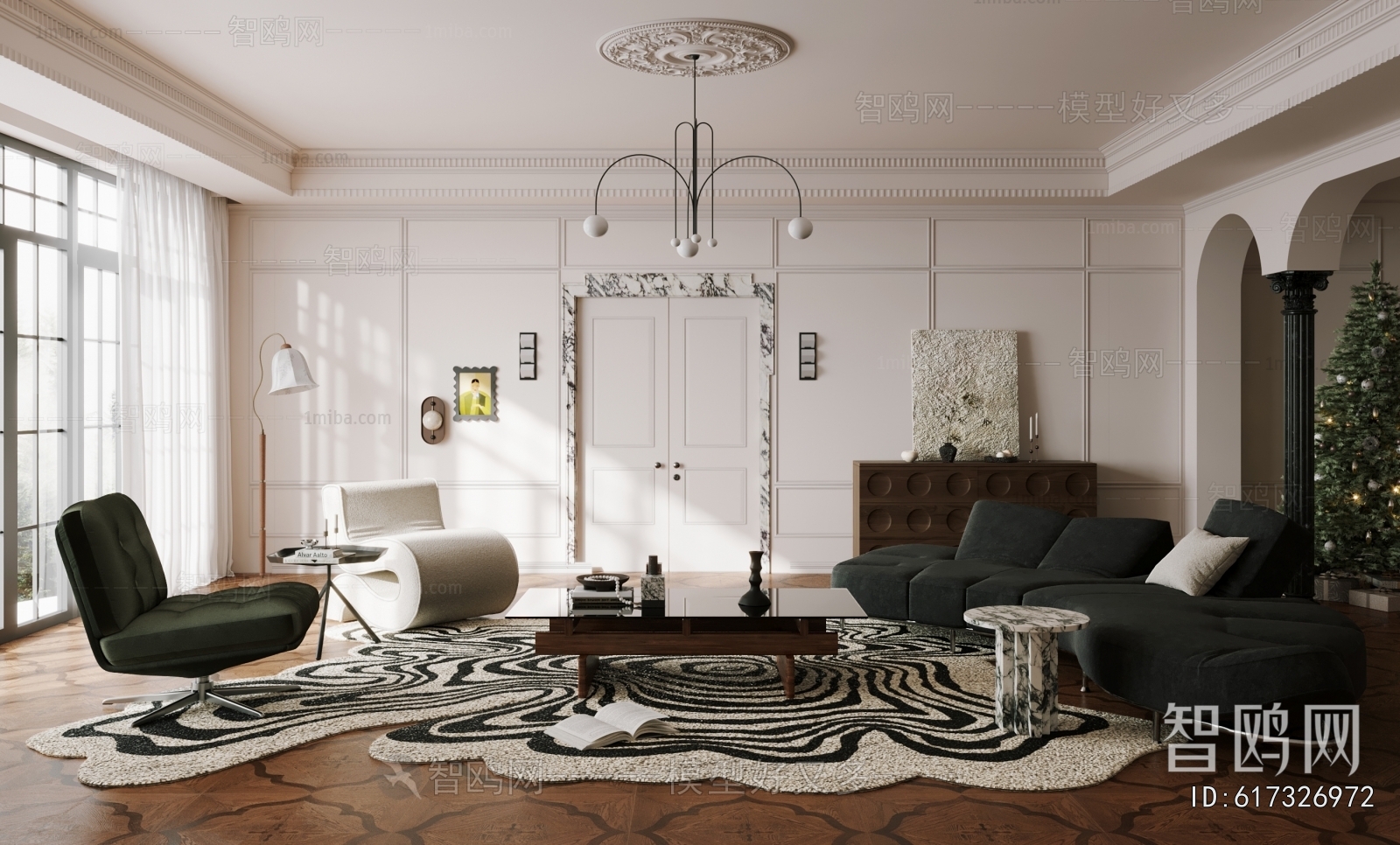 French Style A Living Room