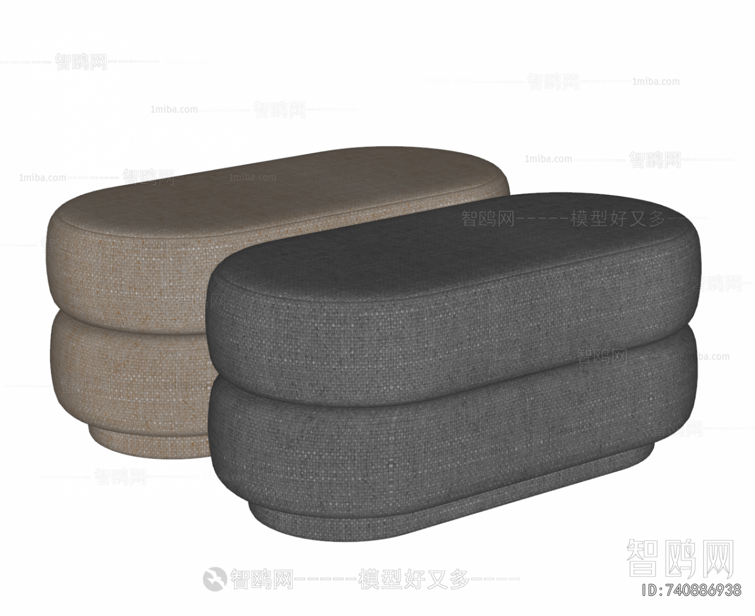 Modern Sofa Stool