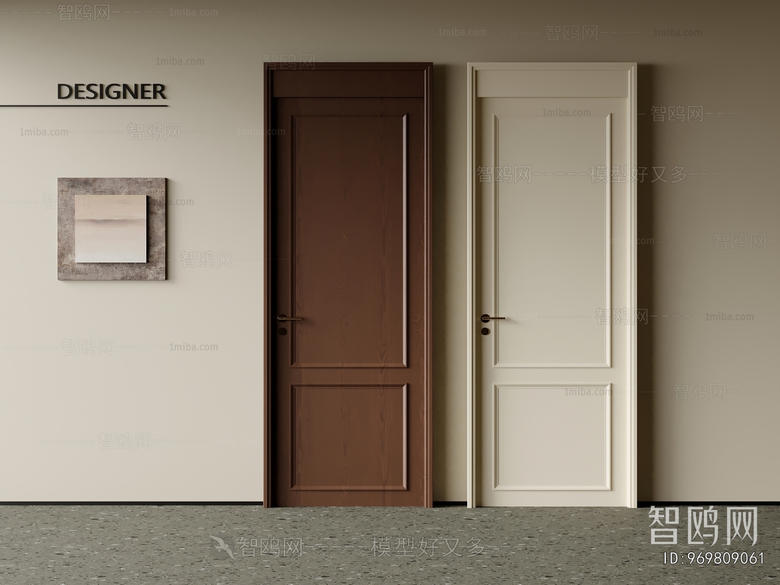 French Style Single Door