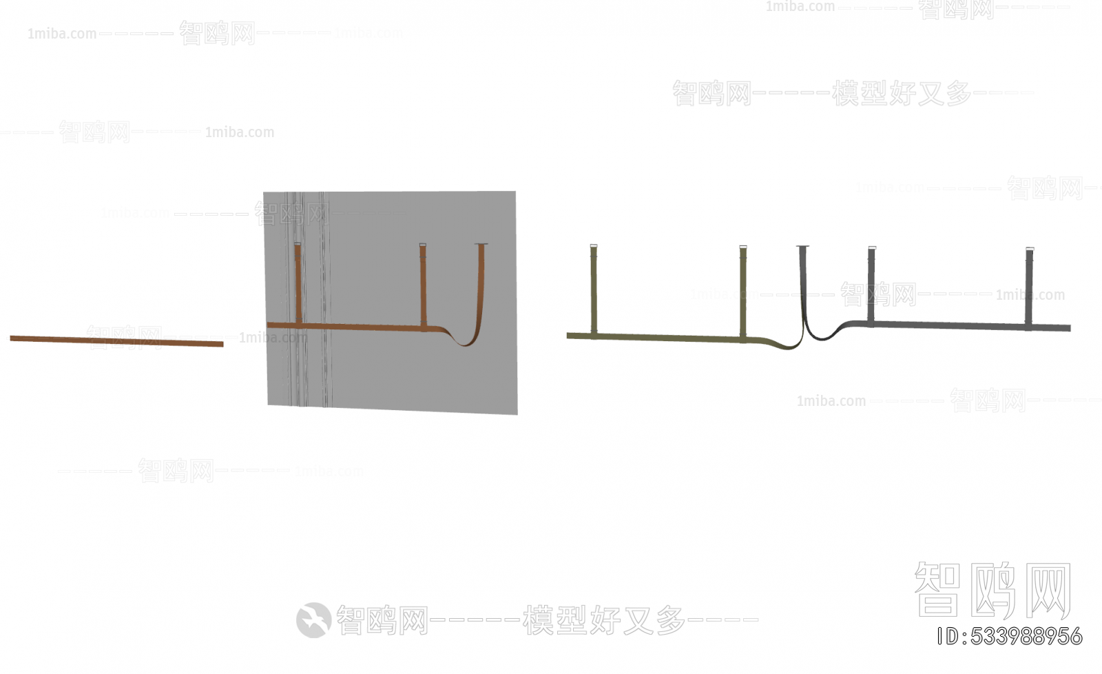 Modern Long Chandelier