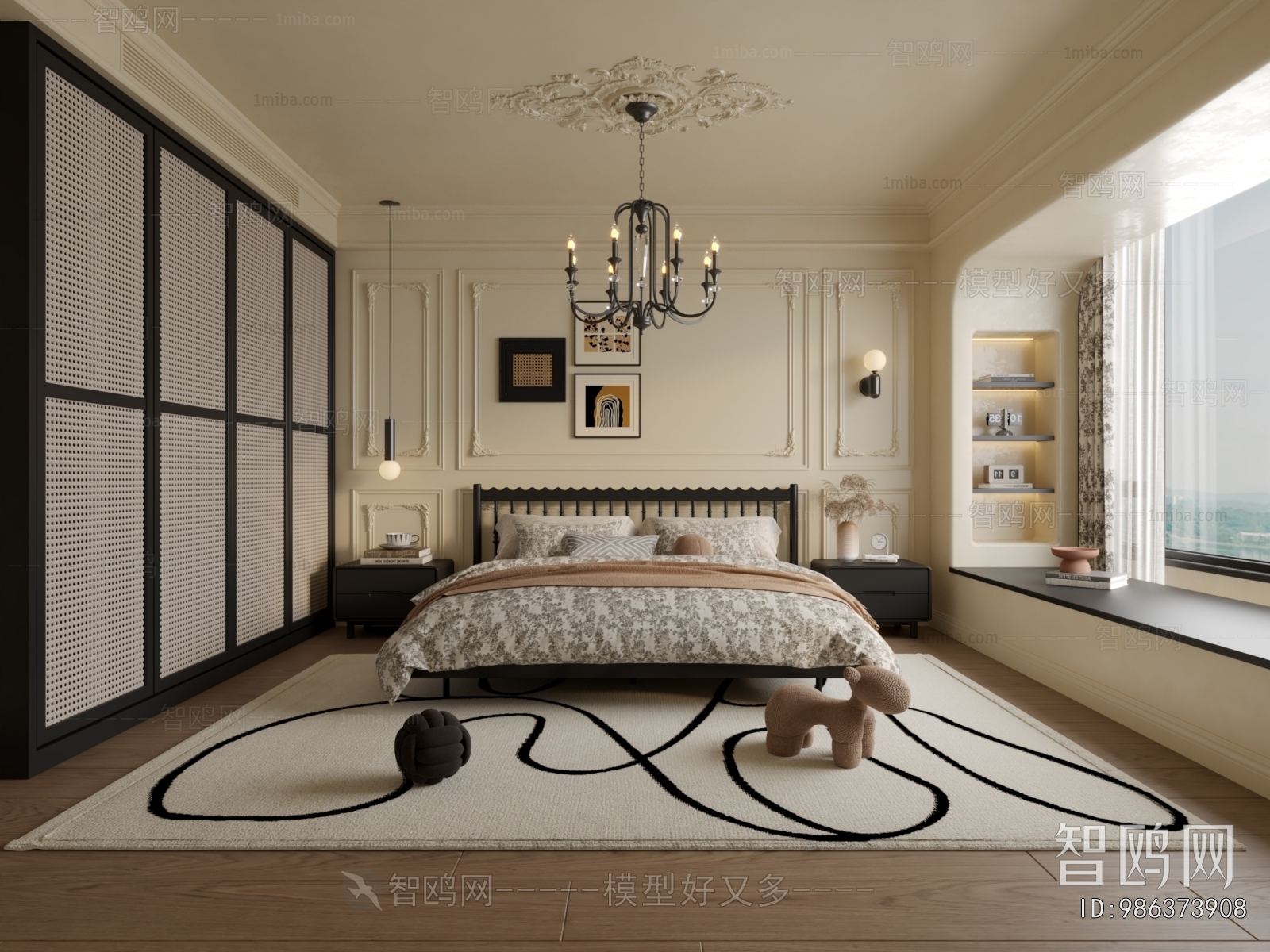 French Style Bedroom