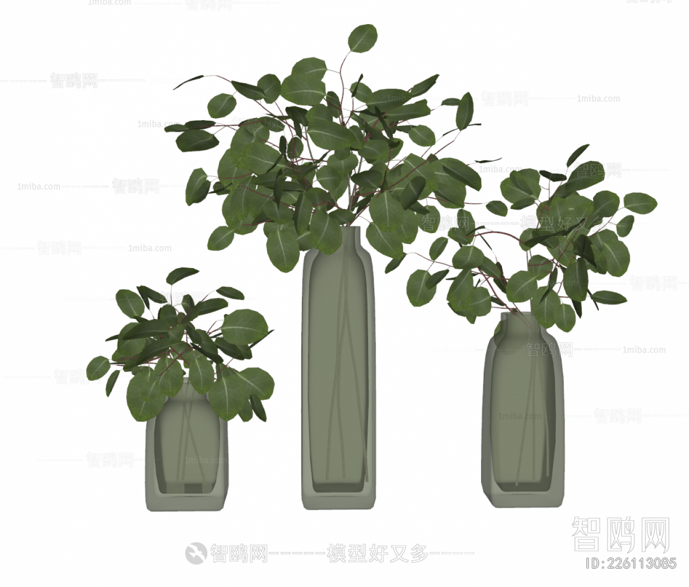 Modern Aquatic Green Plant