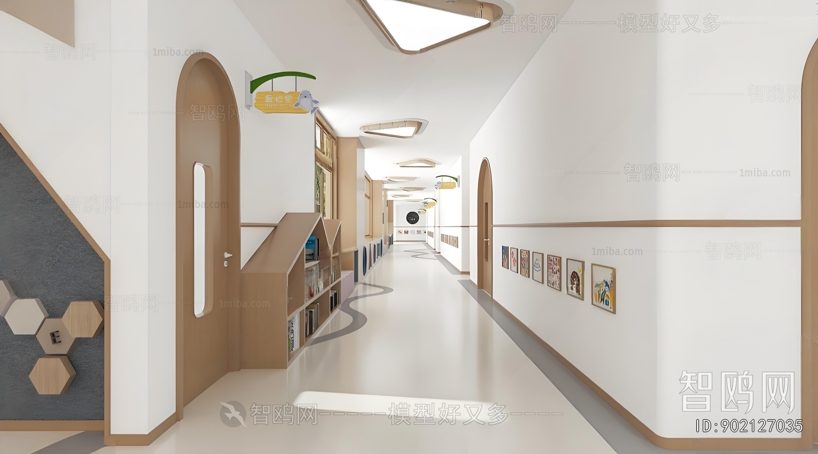 Modern Kindergarten Hall