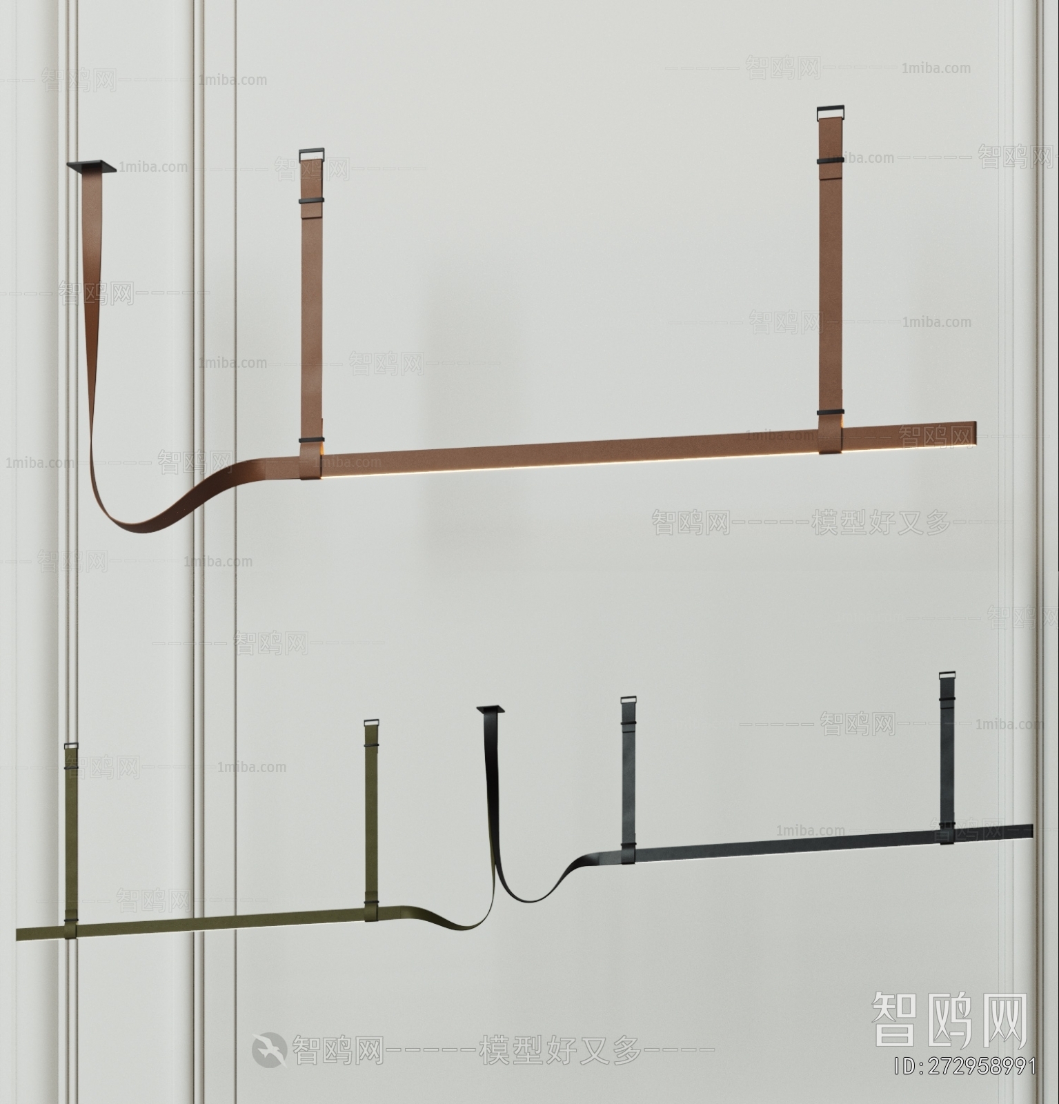 Modern Long Chandelier