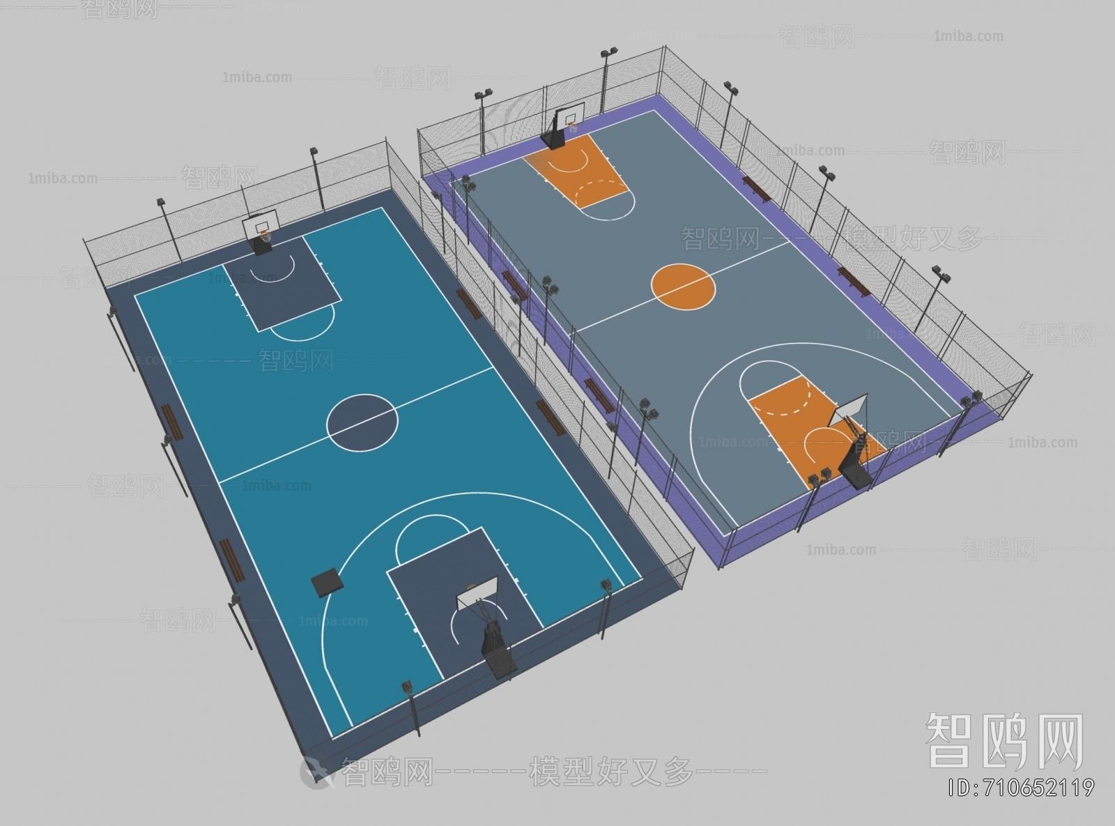 Modern Outdoor Sports Stadium