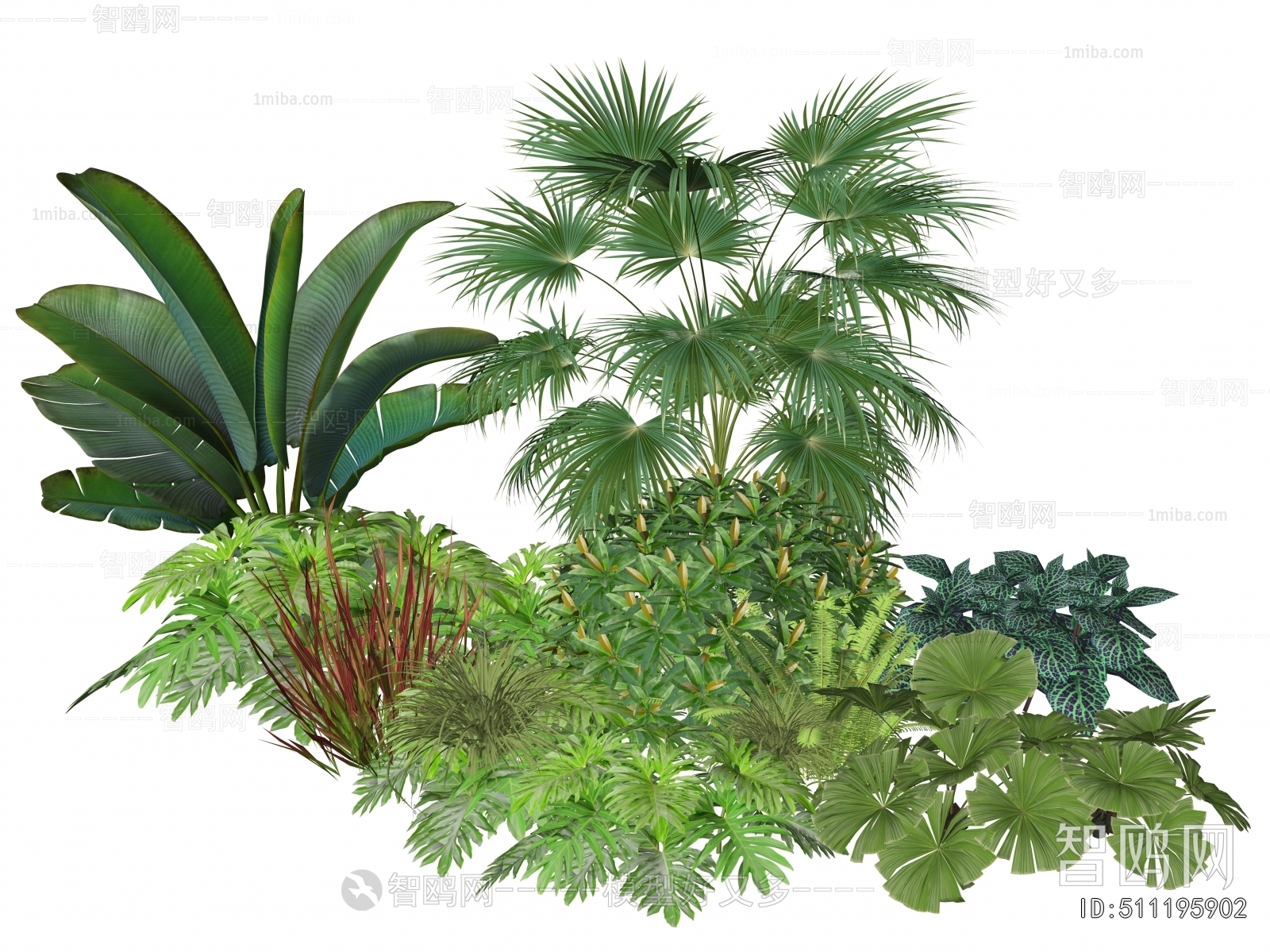 Modern Plant Pile