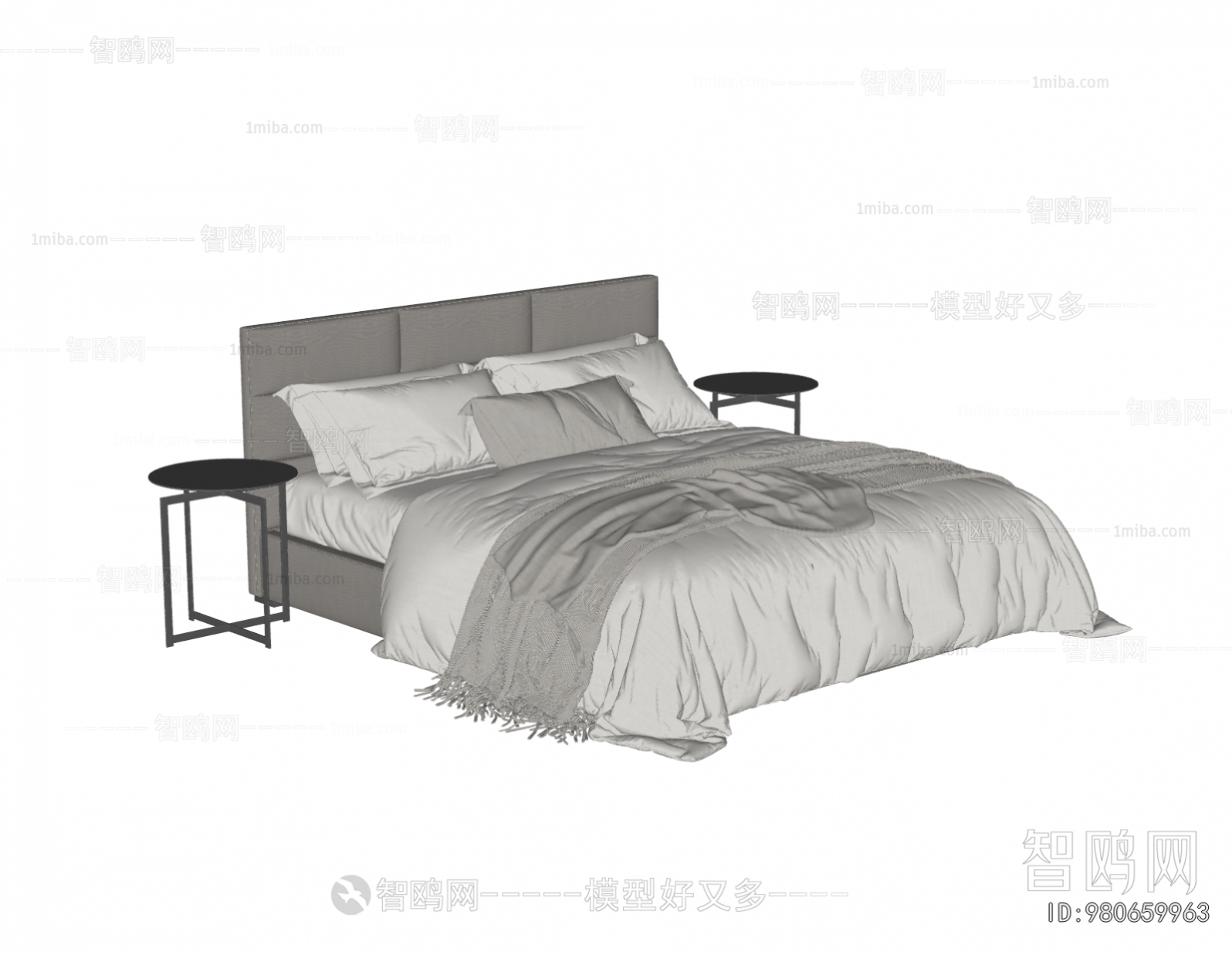 Modern Double Bed