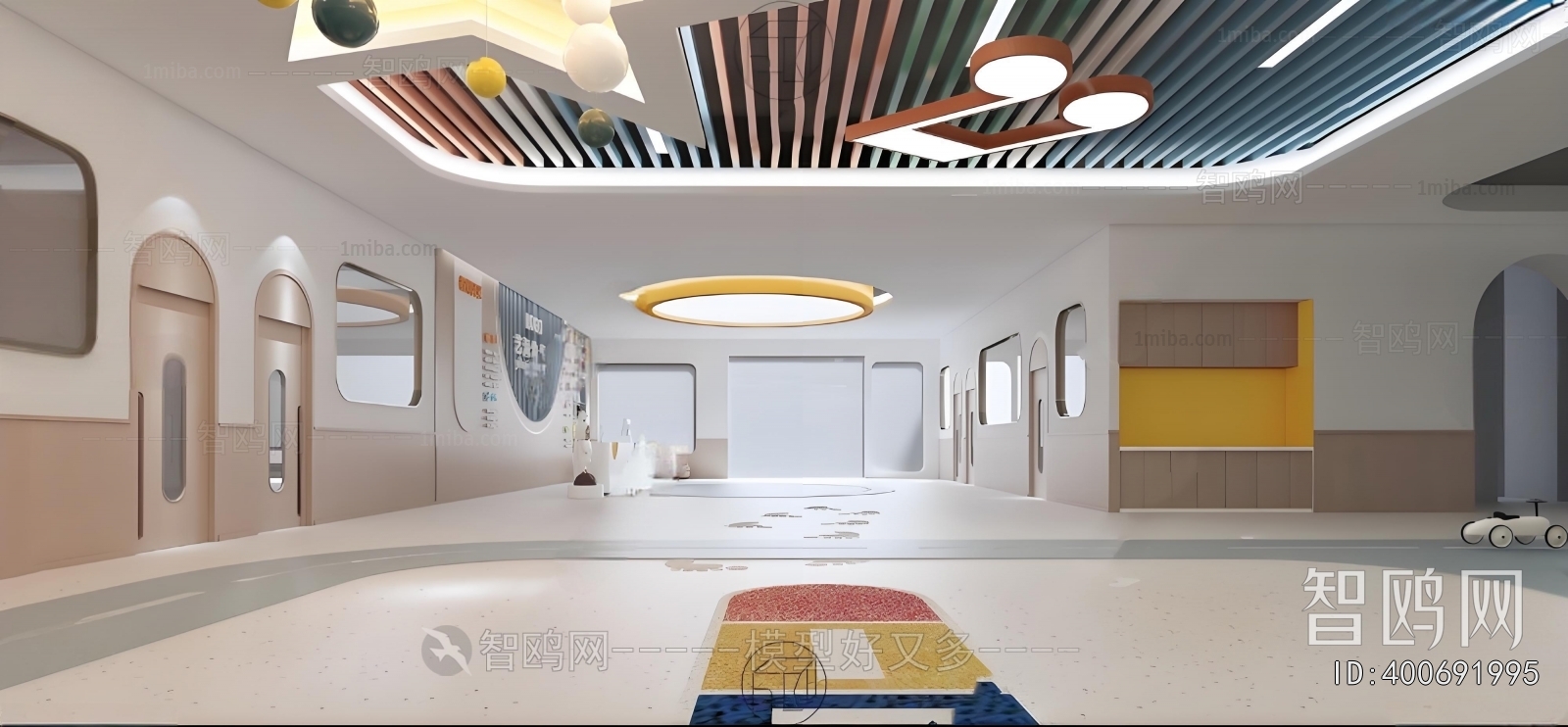 Modern Kindergarten Hall