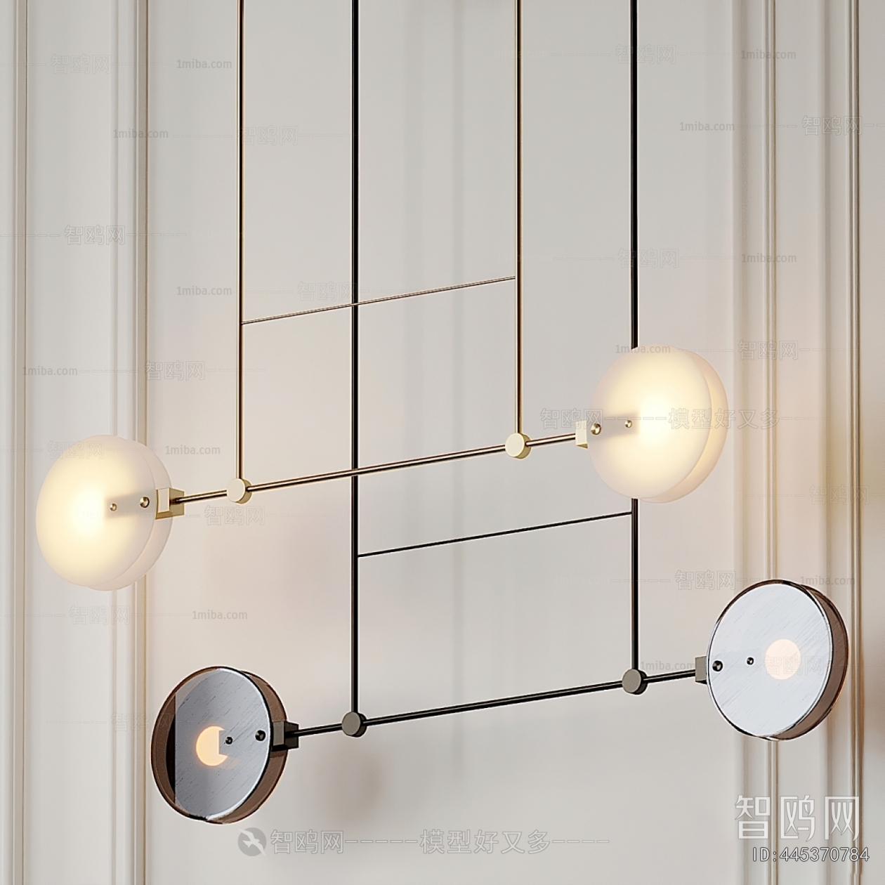 Modern Long Chandelier