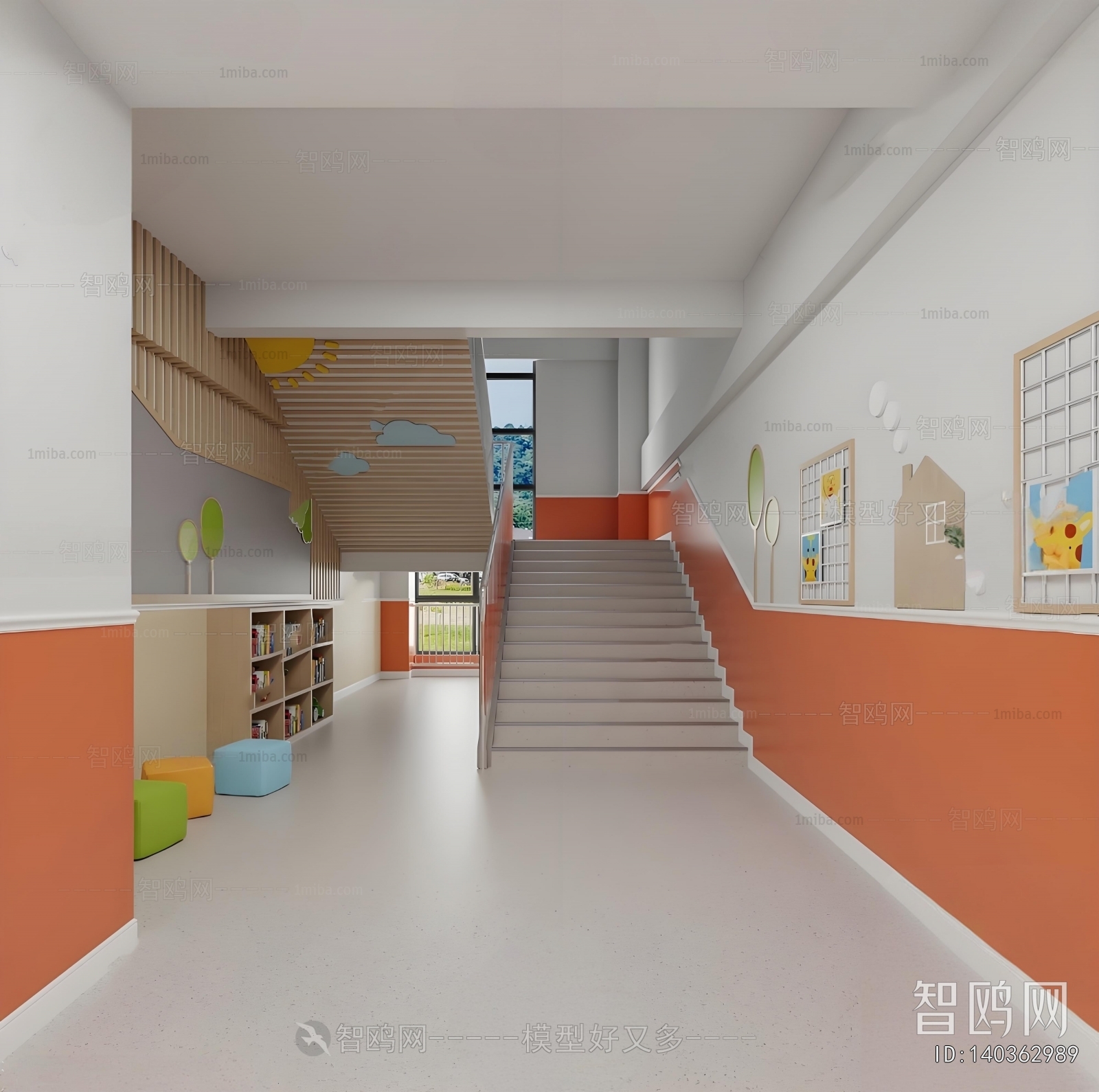 Modern Kindergarten Hall