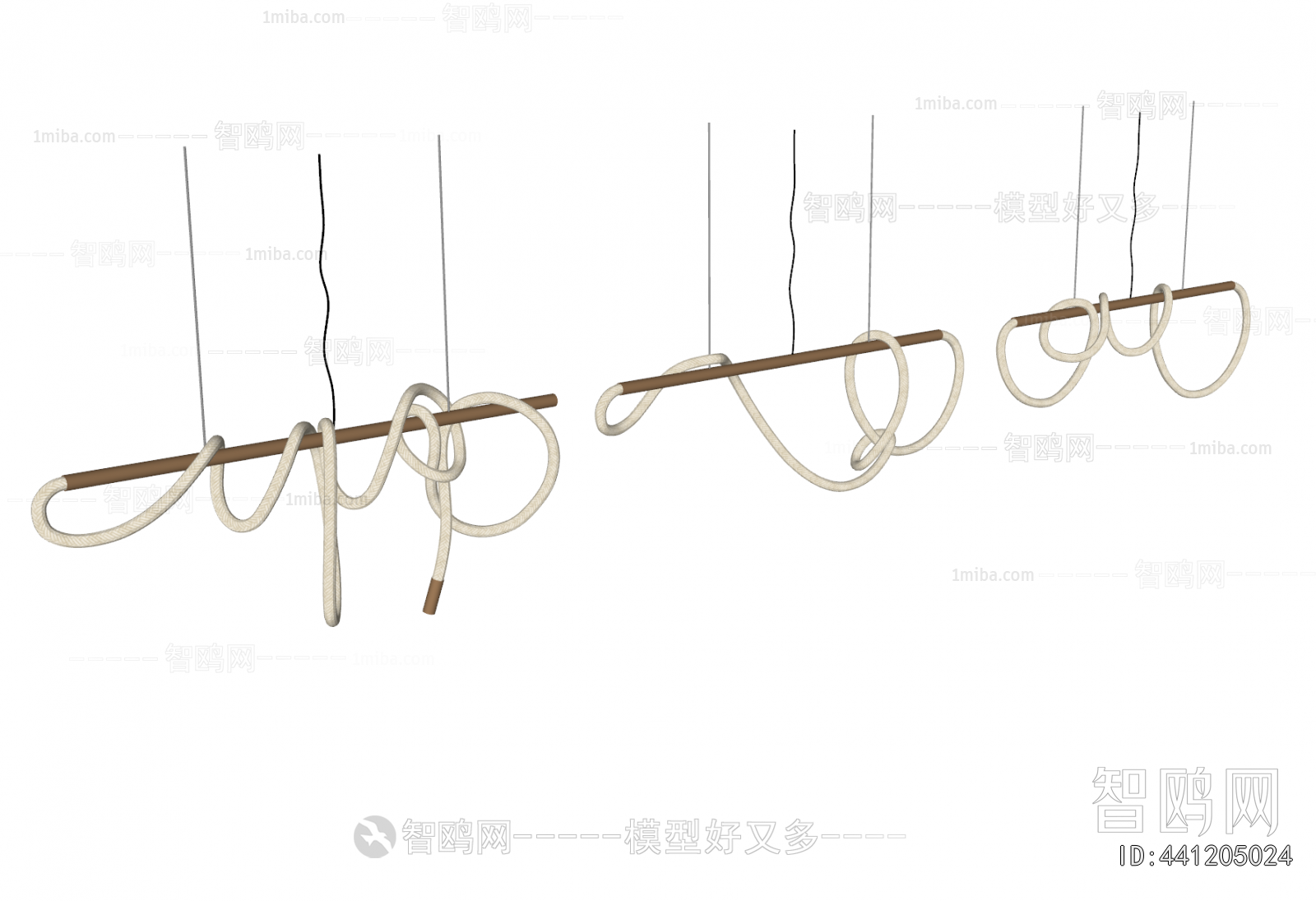 Modern Long Chandelier