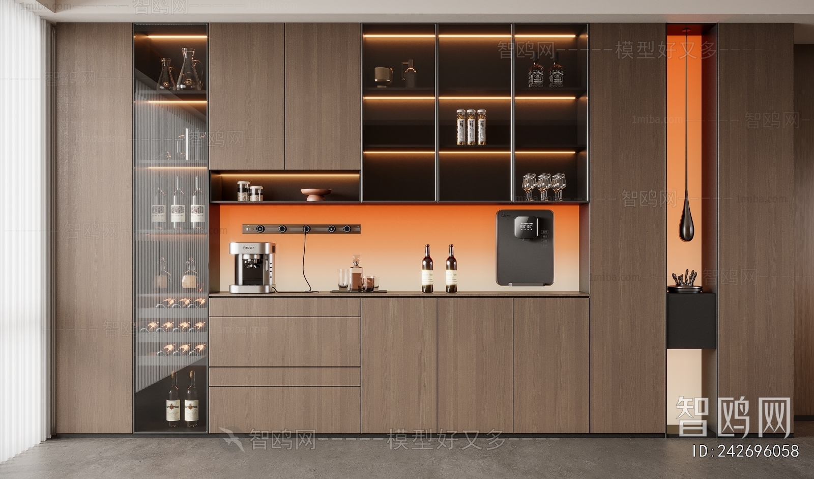 Modern Wine Cabinet