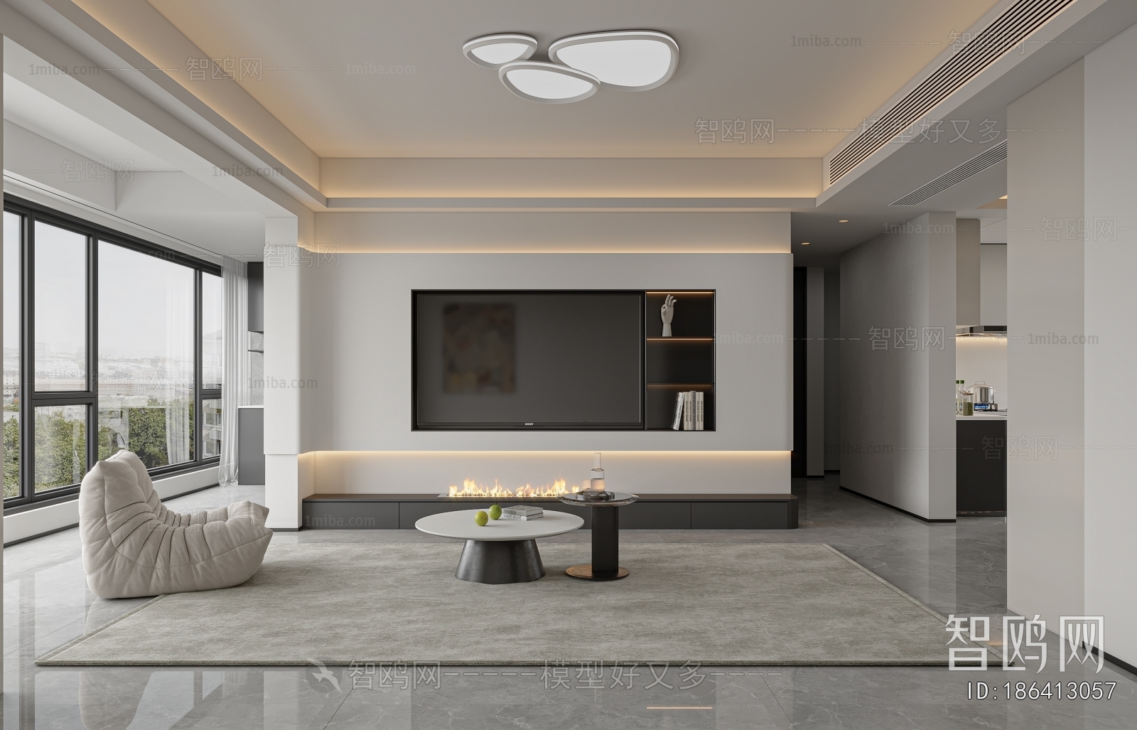 Modern A Living Room