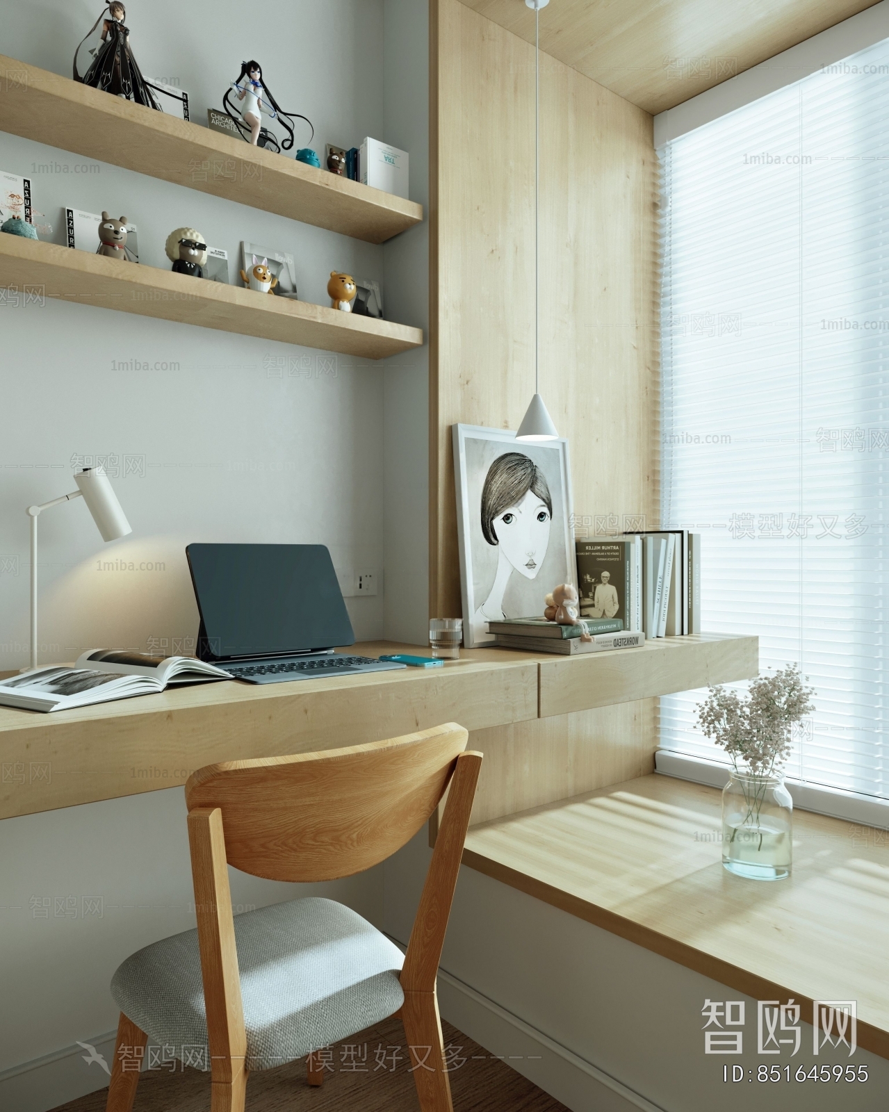 Modern Computer Desk And Chair