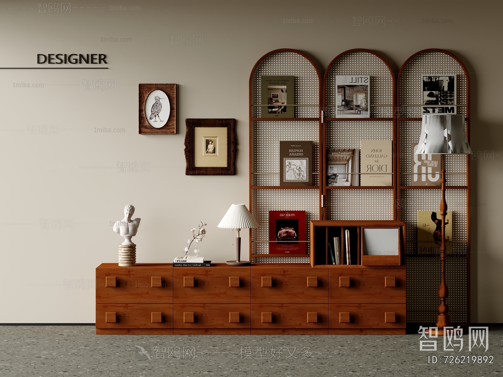 French Style TV Cabinet