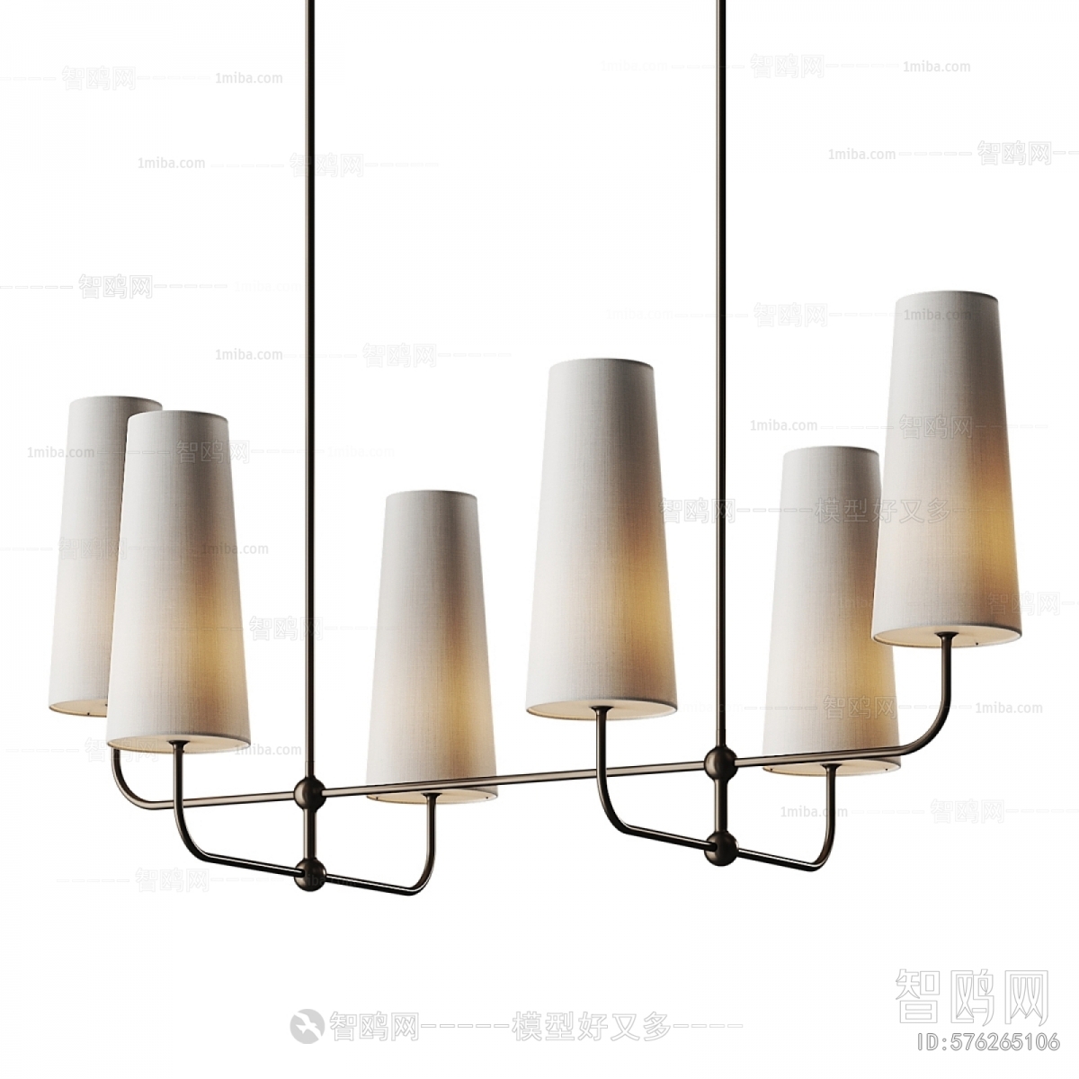 Modern Long Chandelier