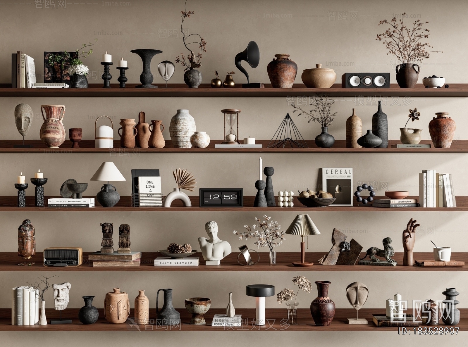 Wabi-sabi Style Decorative Set