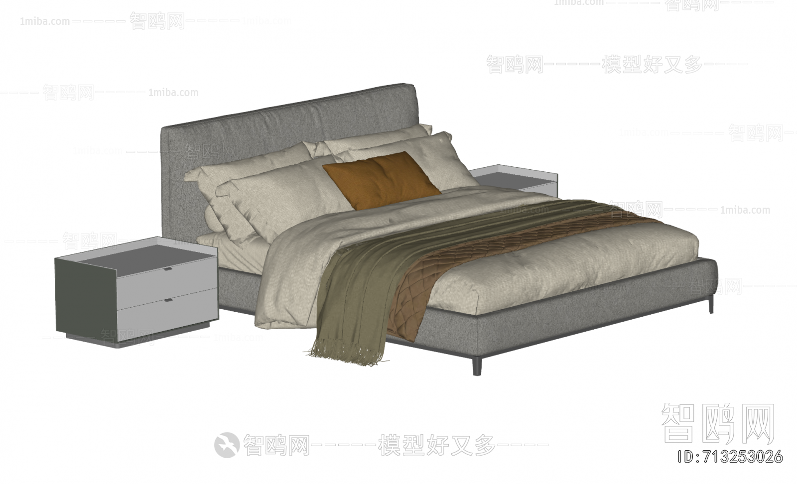 Modern Double Bed