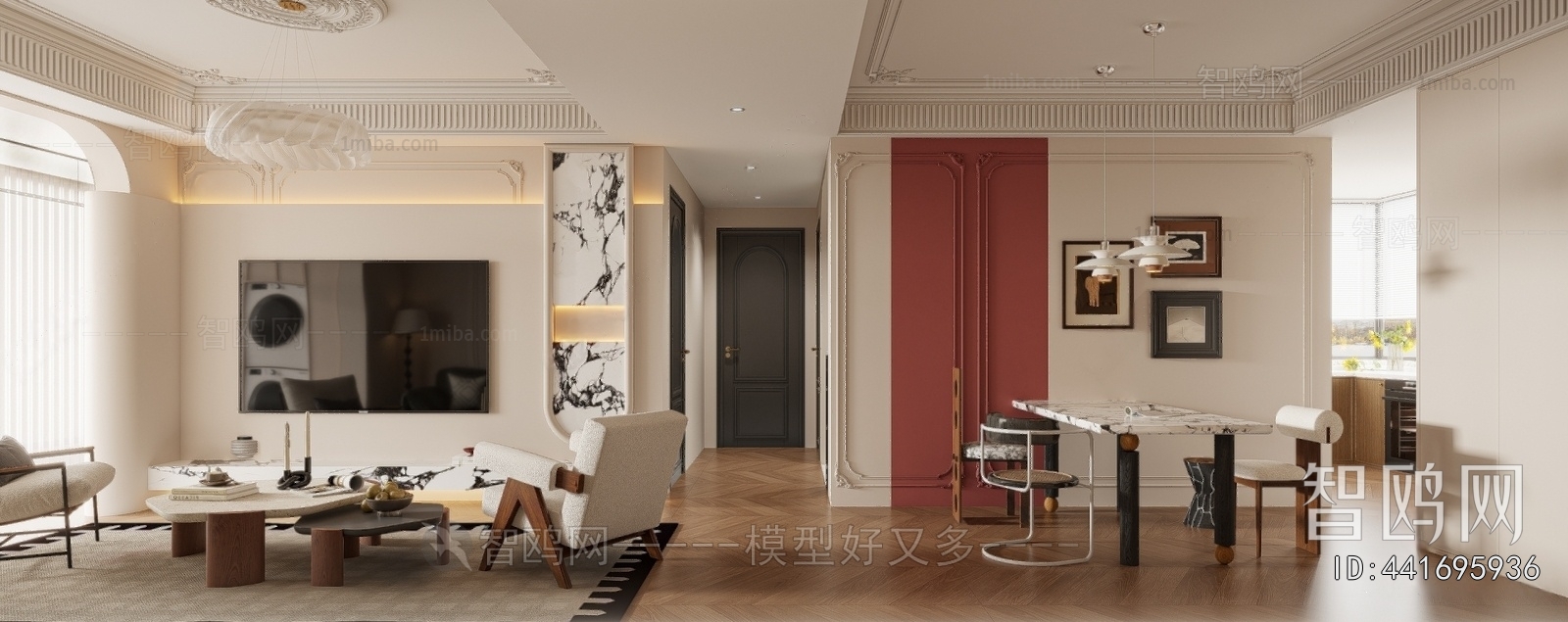 French Style A Living Room