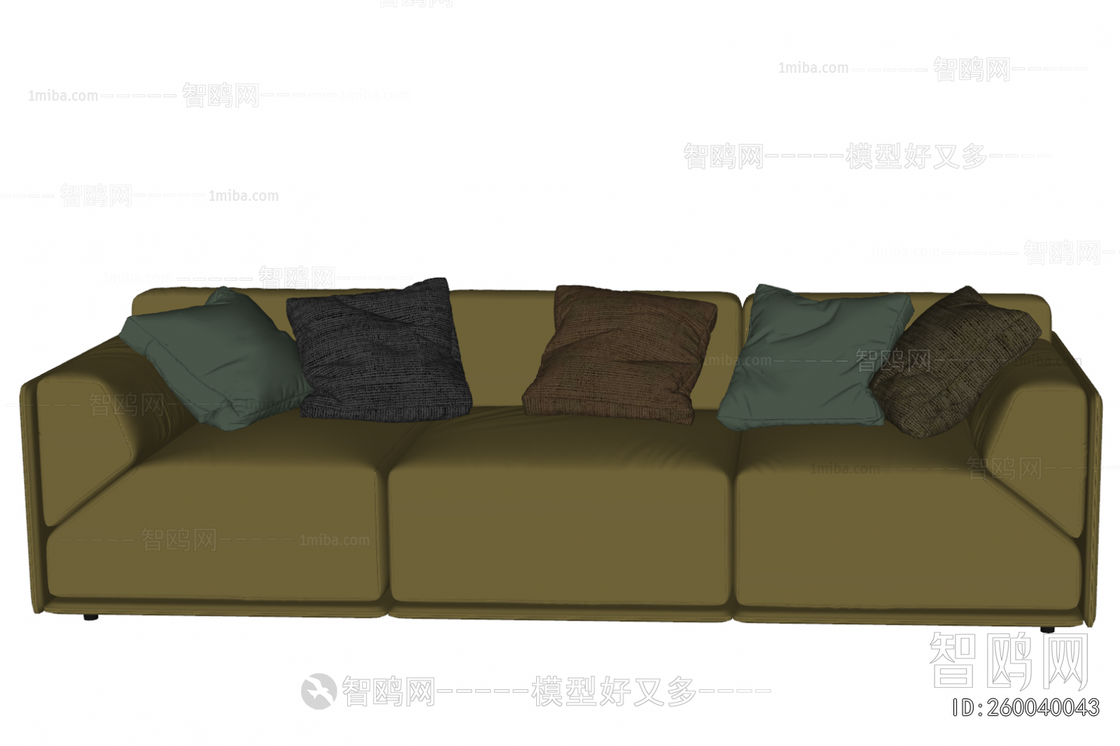 Modern Three-seat Sofa