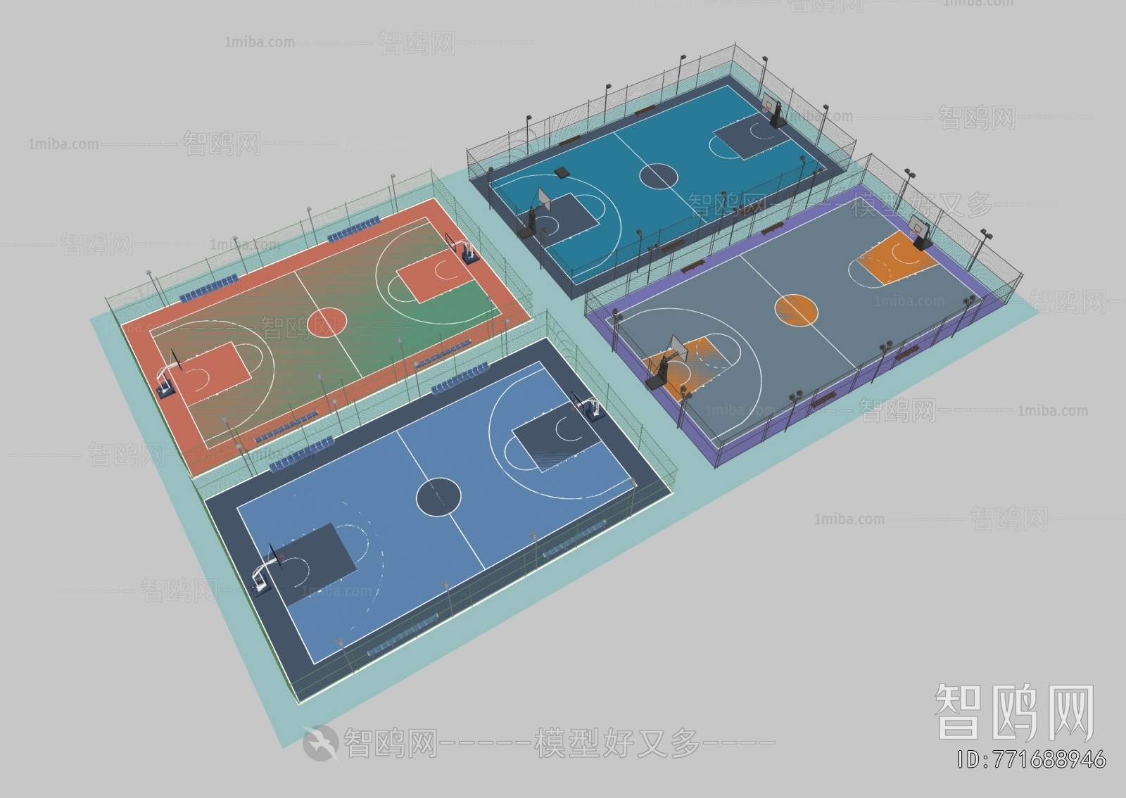 Modern Outdoor Sports Stadium