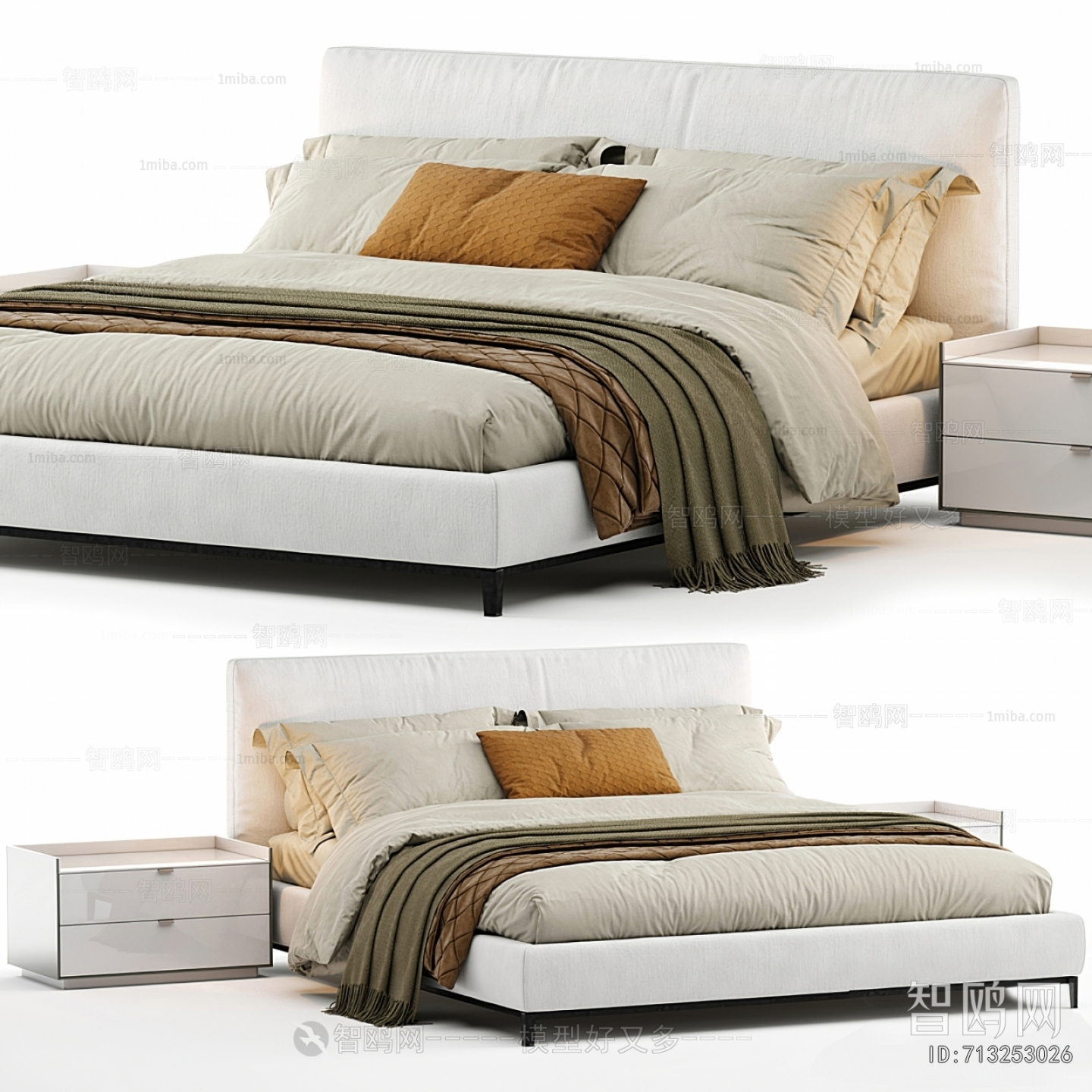 Modern Double Bed
