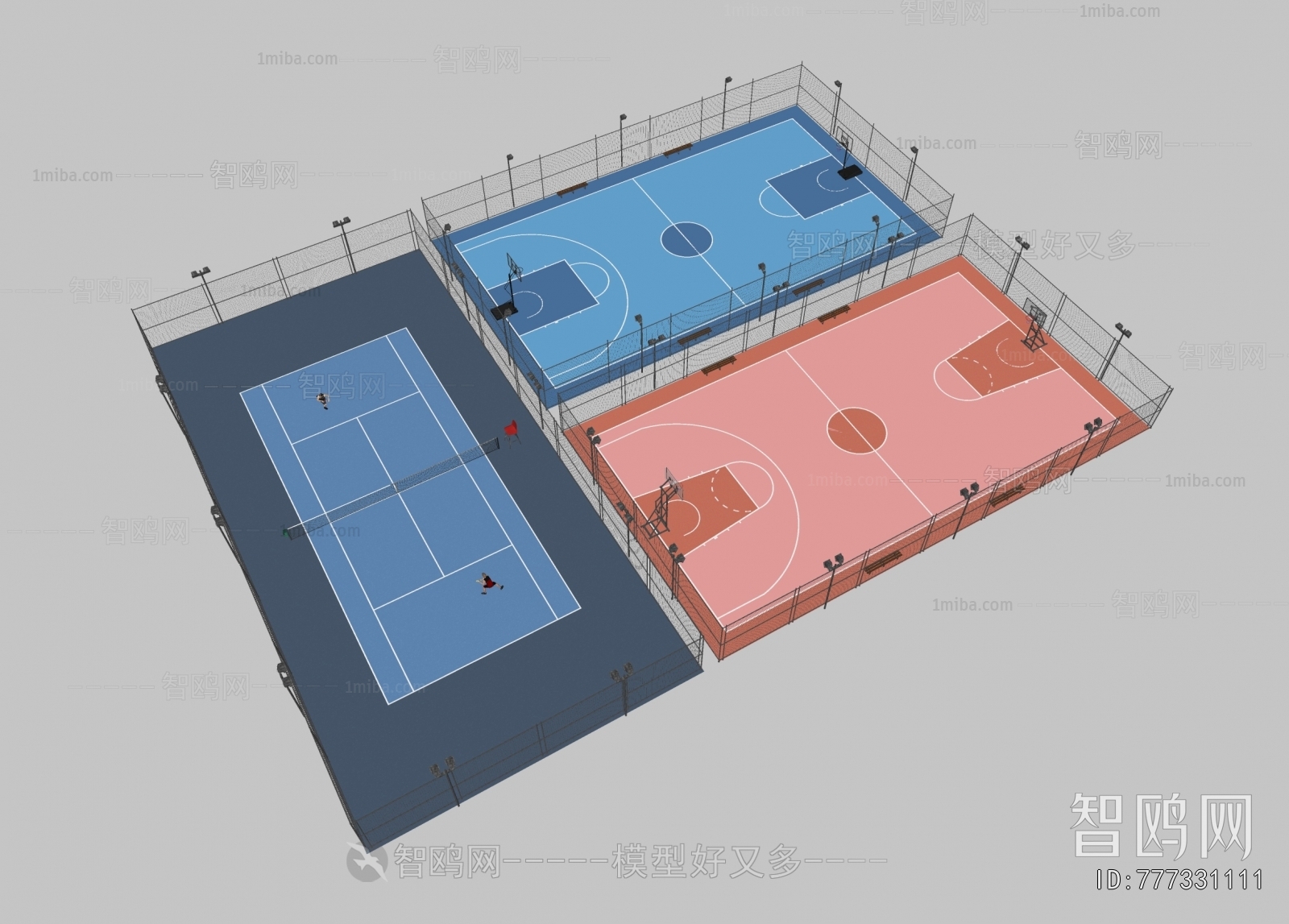 Modern Outdoor Sports Stadium