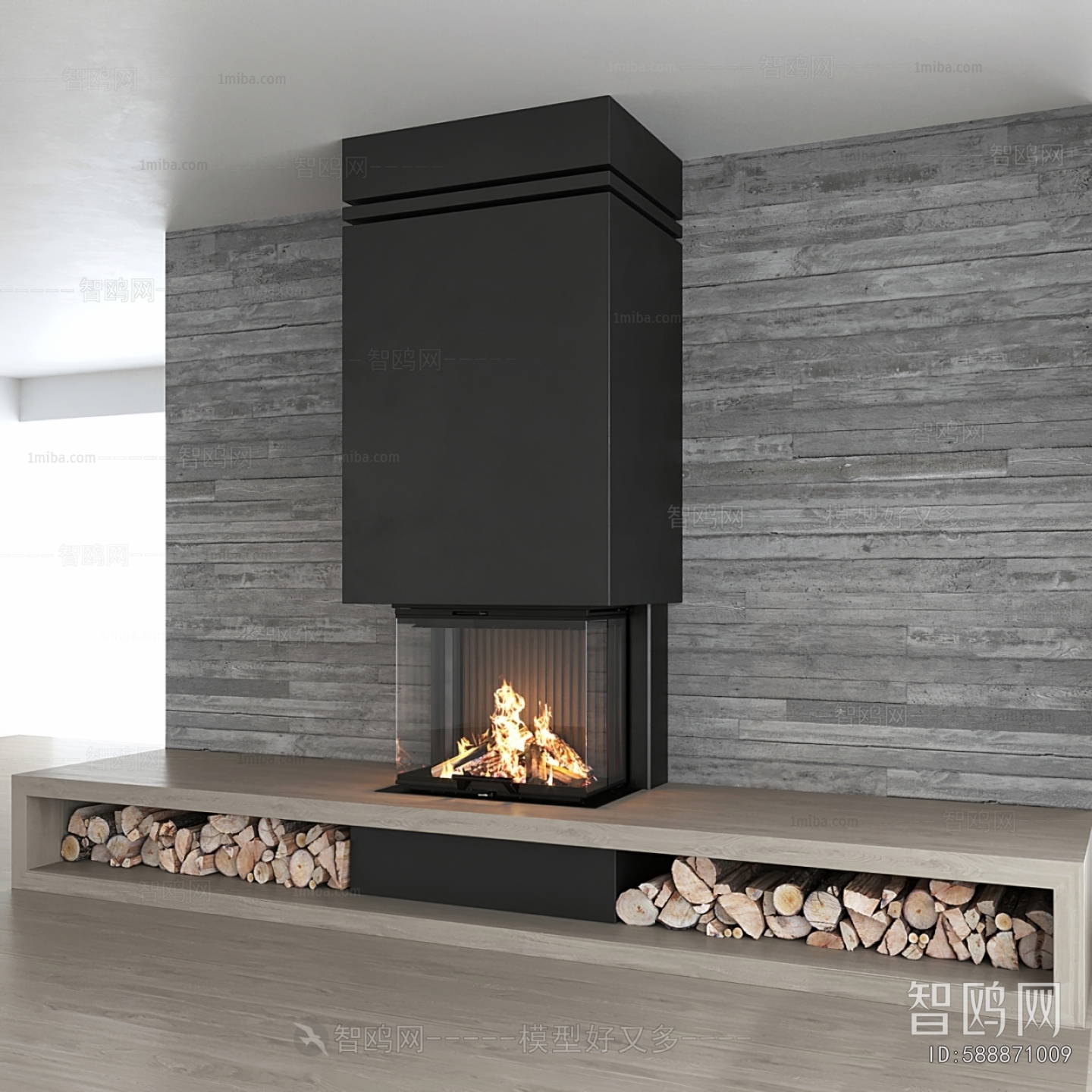 Modern Fireplace