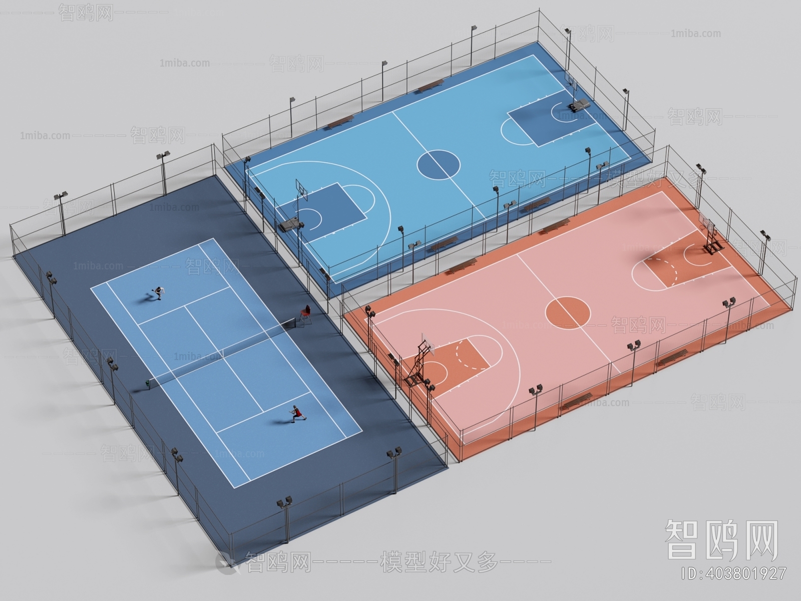 Modern Outdoor Sports Stadium