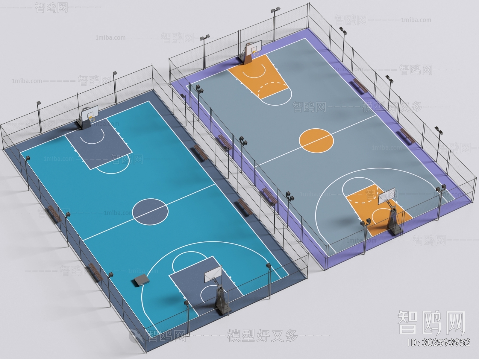 Modern Outdoor Sports Stadium