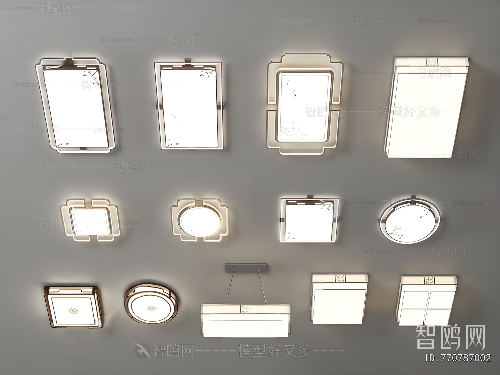 New Chinese Style Ceiling Ceiling Lamp