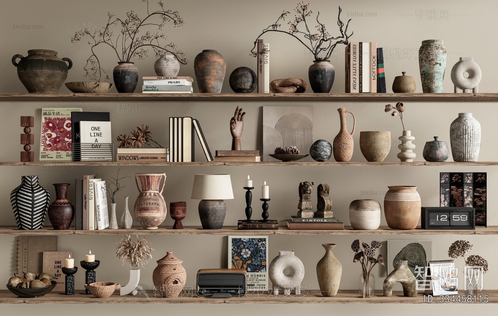 Wabi-sabi Style Decorative Set