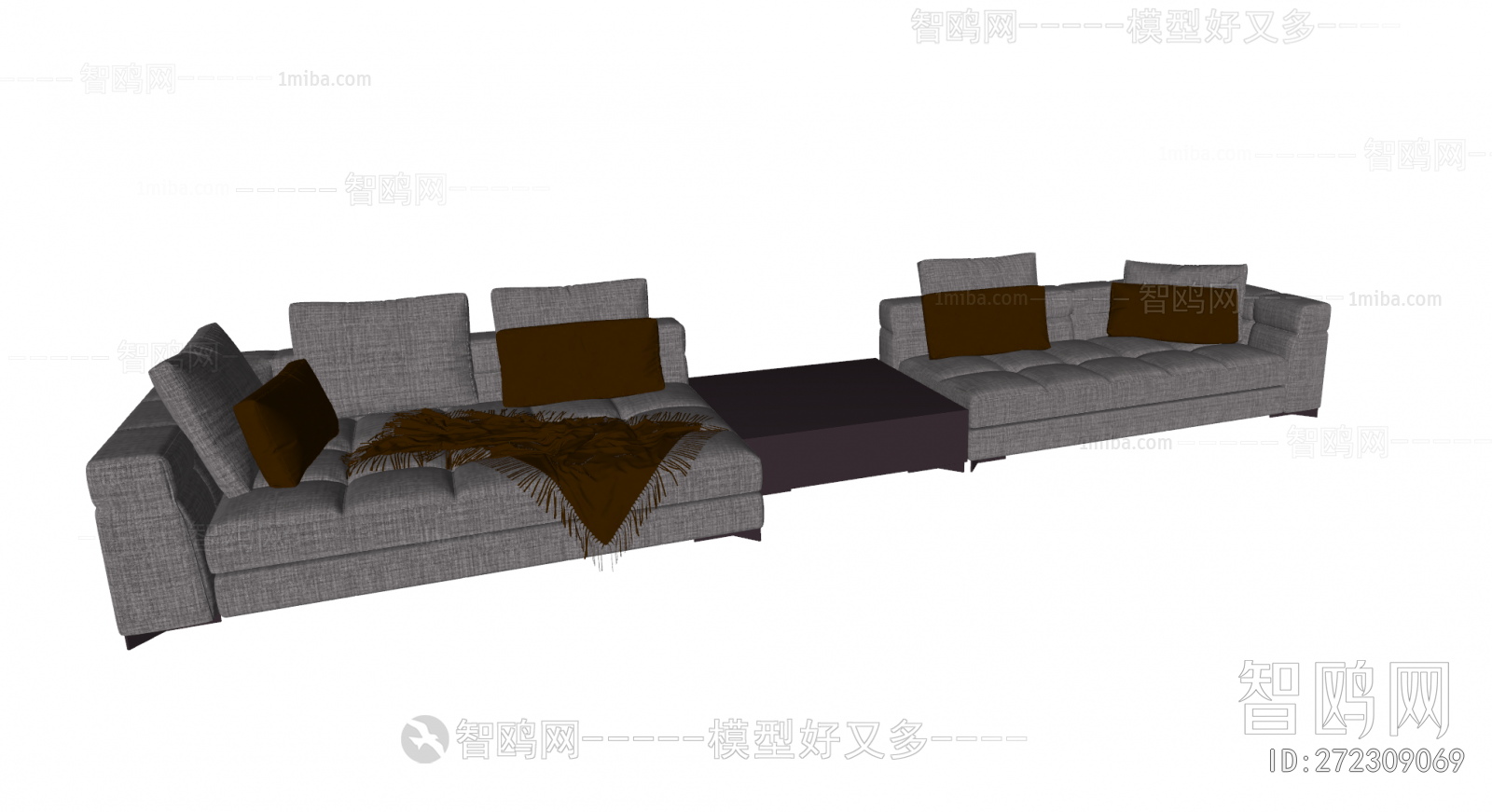 Modern Multi Person Sofa