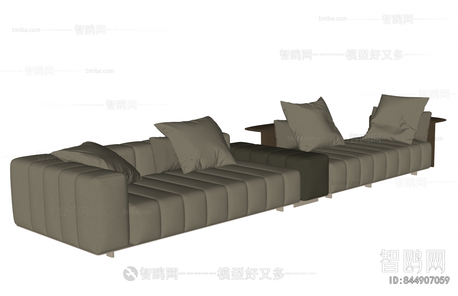 Modern Multi Person Sofa