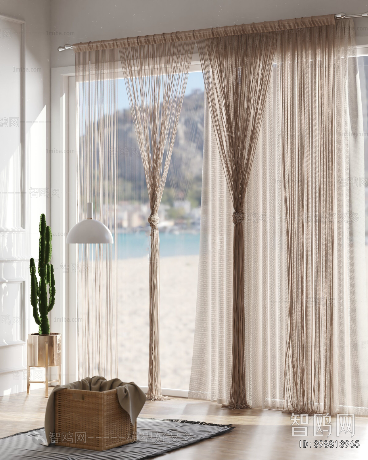 Wabi-sabi Style The Curtain