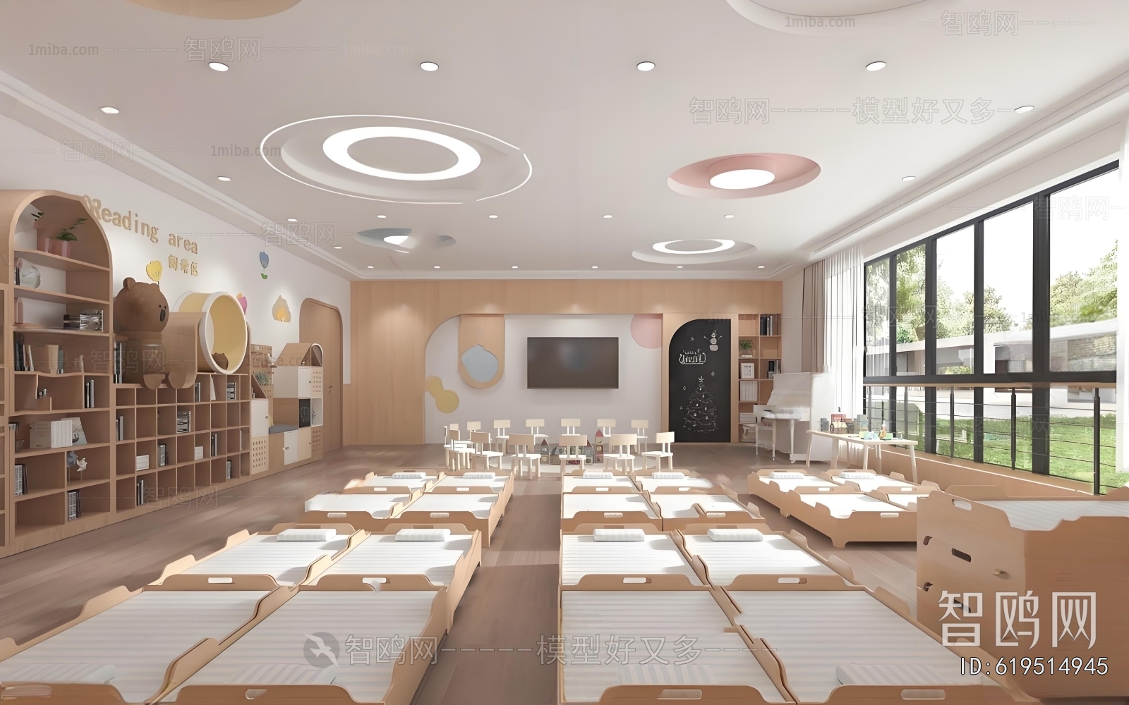 Modern Kindergarten Dormitory