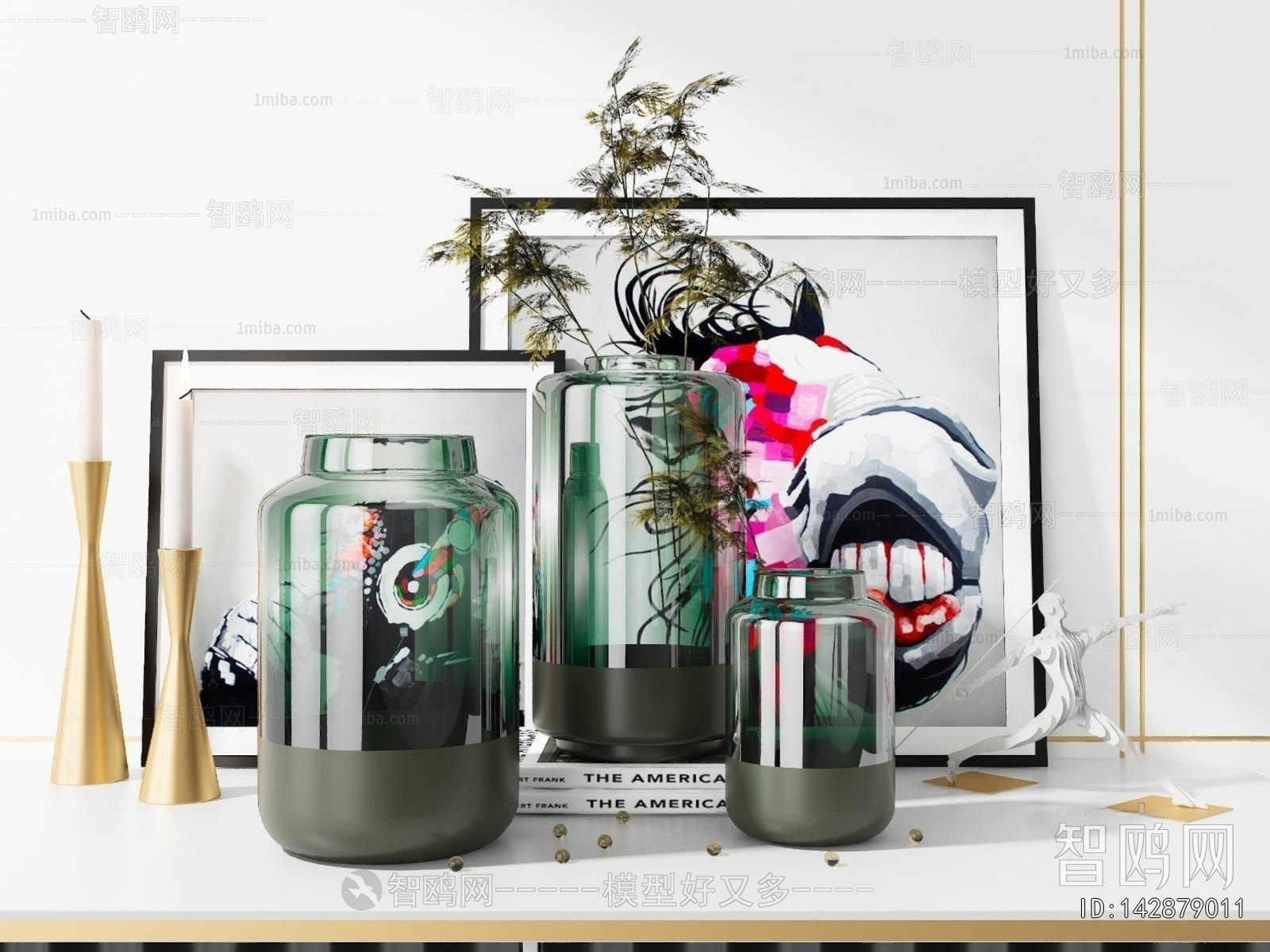 Modern Aquatic Green Plant