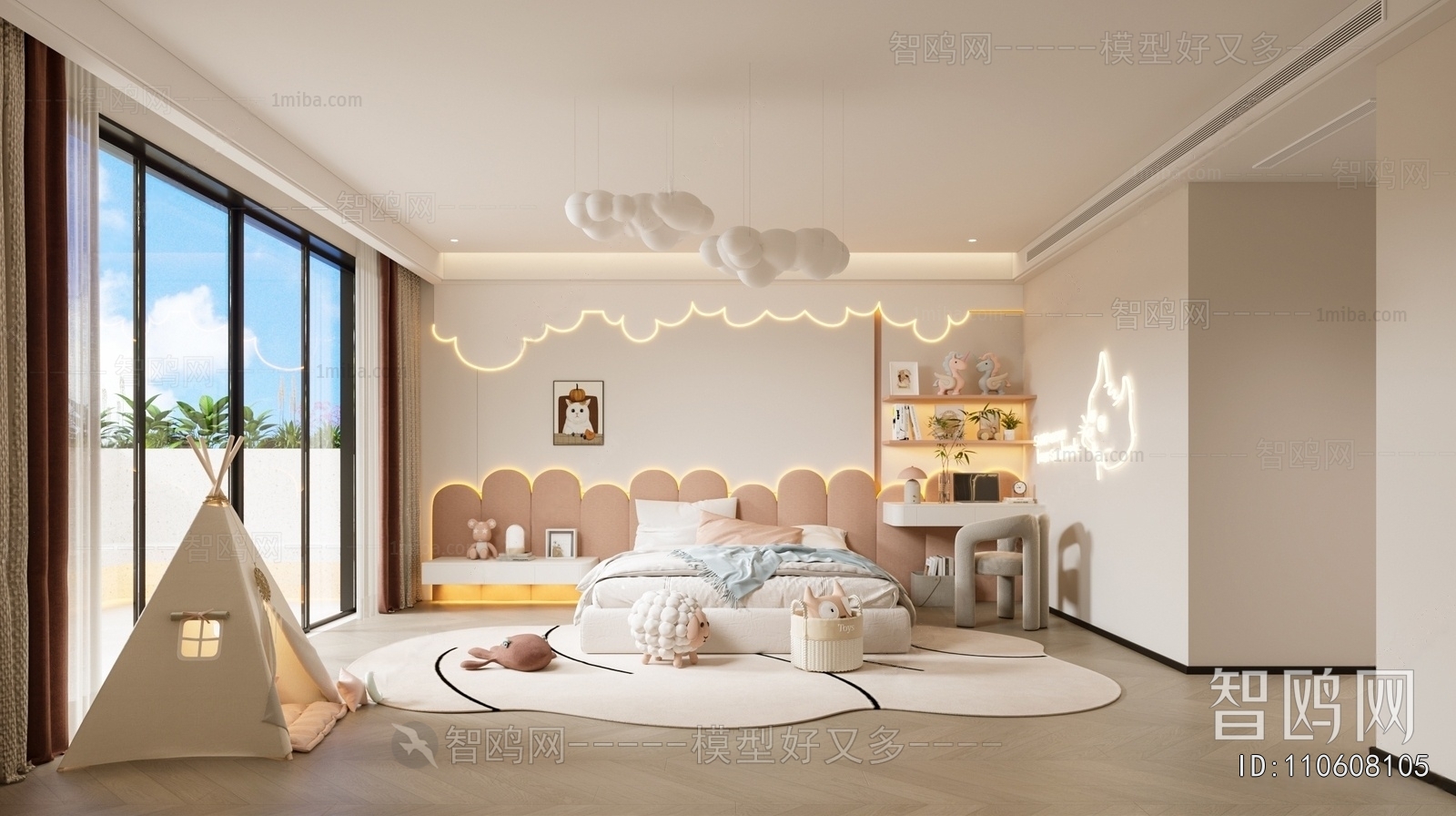 Modern Girl's Room Daughter's Room