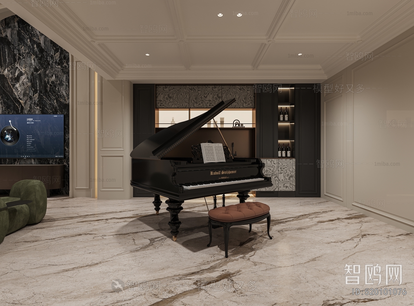 French Style A Living Room