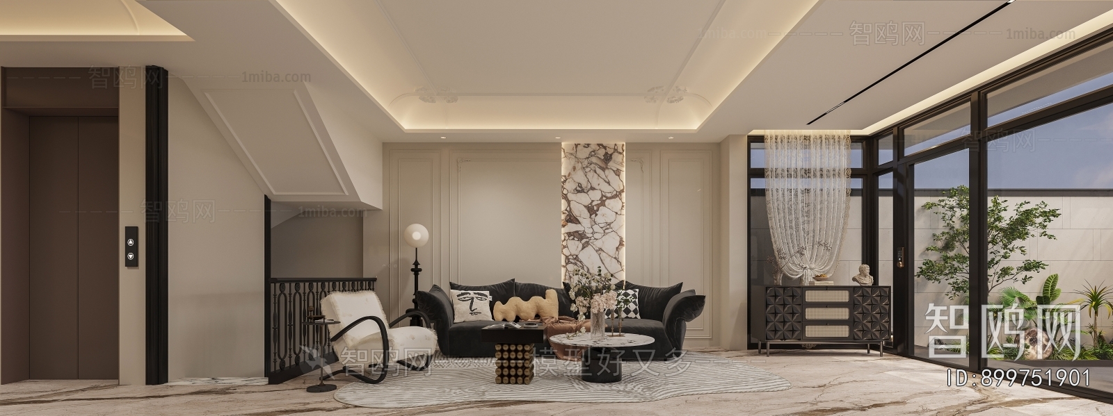 French Style A Living Room