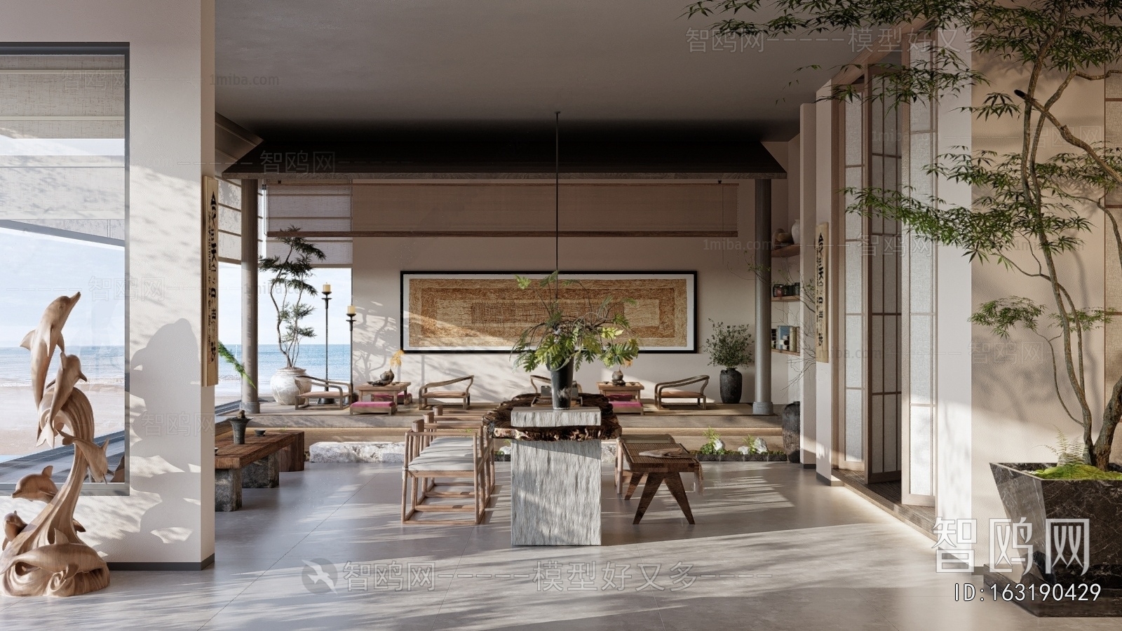 New Chinese Style Teahouse Tea House