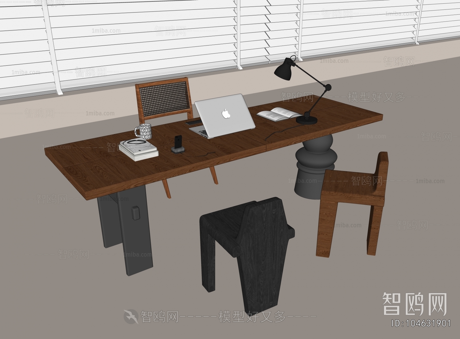 Modern Computer Desk And Chair