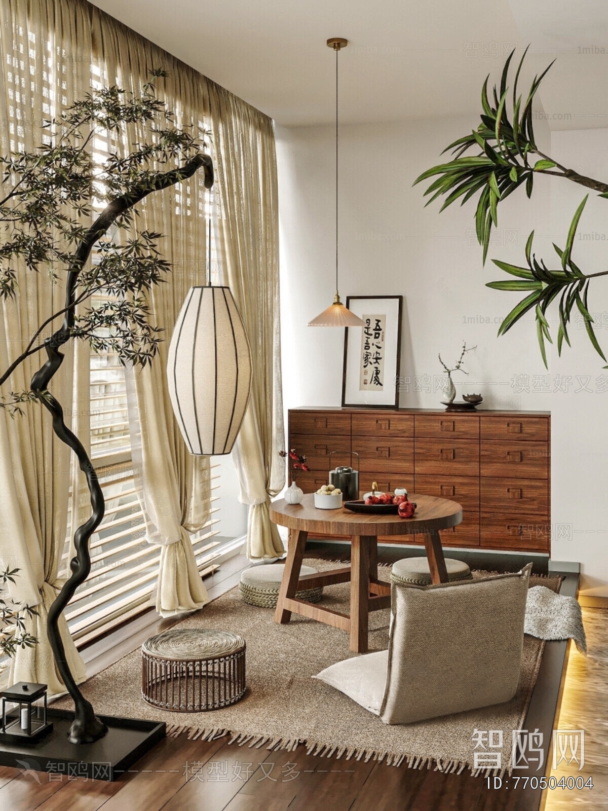 New Chinese Style Leisure Balcony