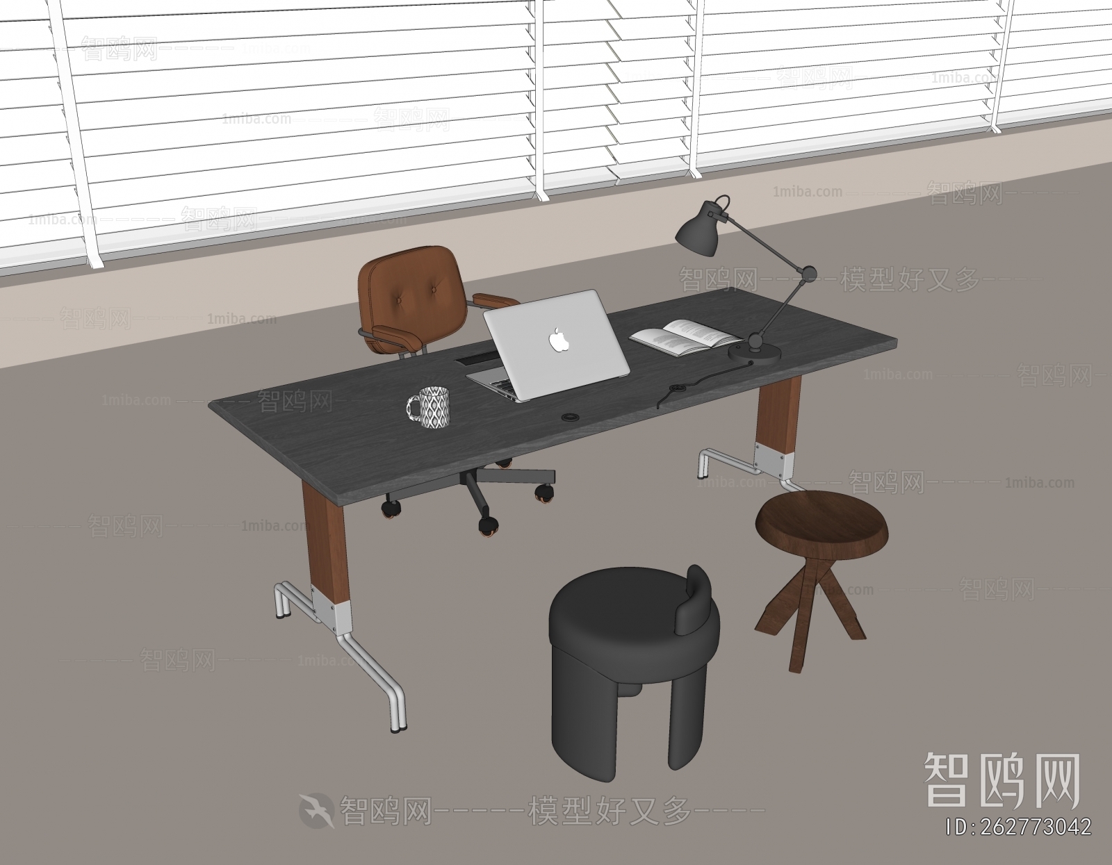 Modern Computer Desk And Chair