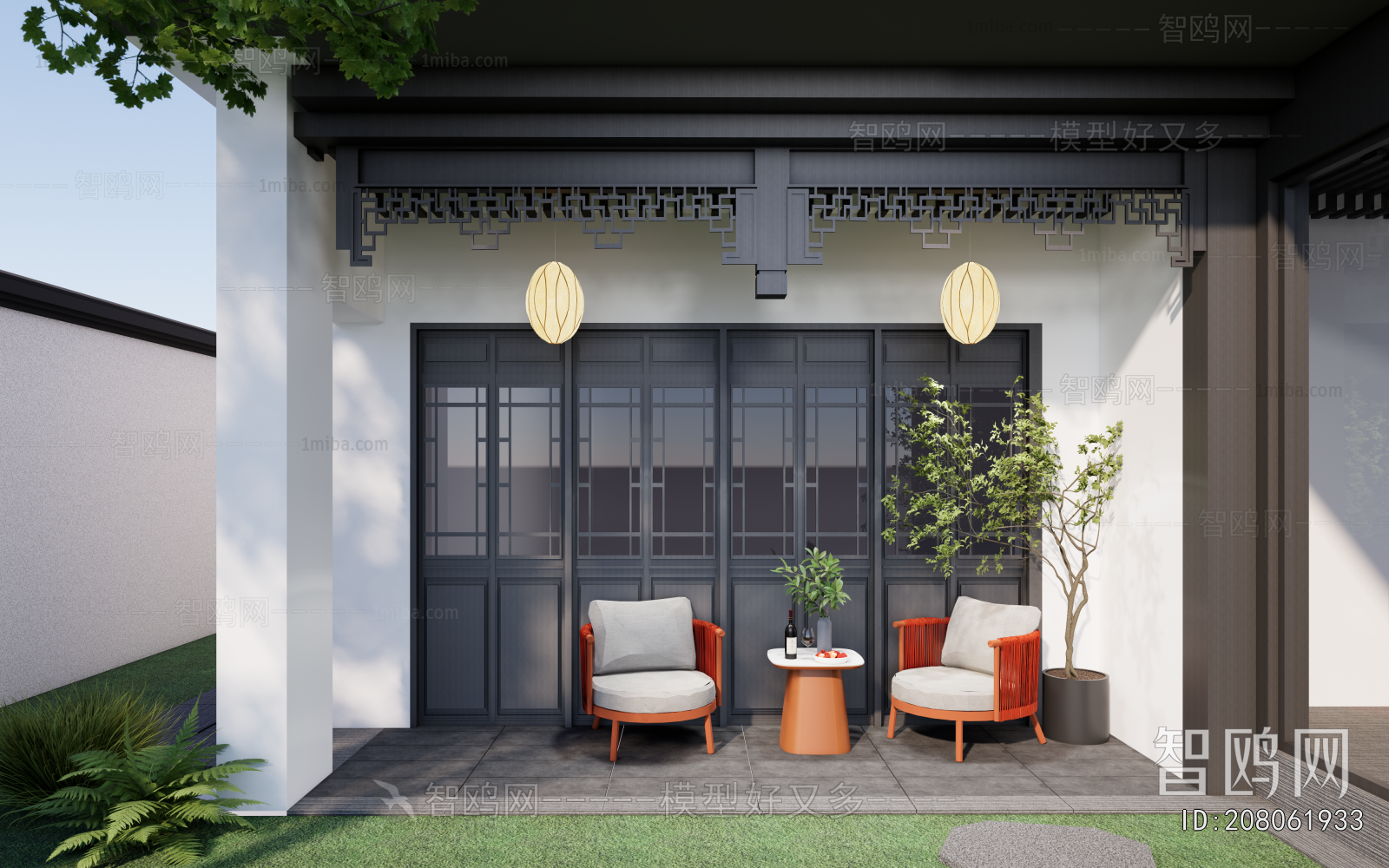 New Chinese Style Leisure Table And Chair