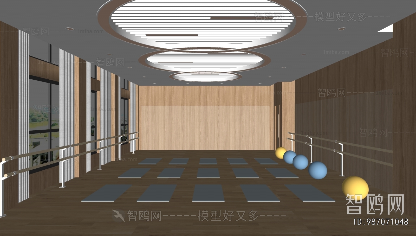 Modern Dance Classroom