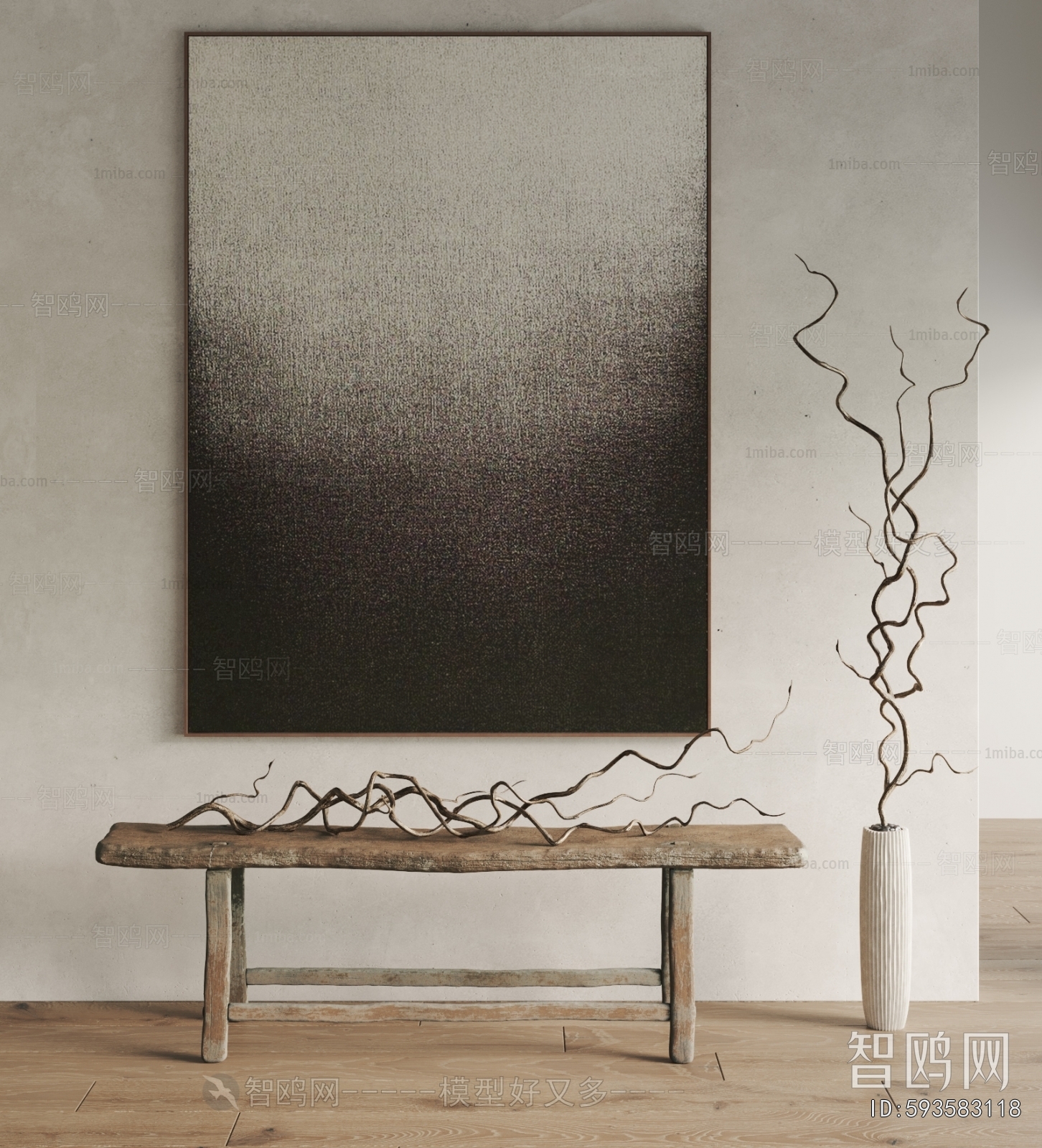 Wabi-sabi Style Painting