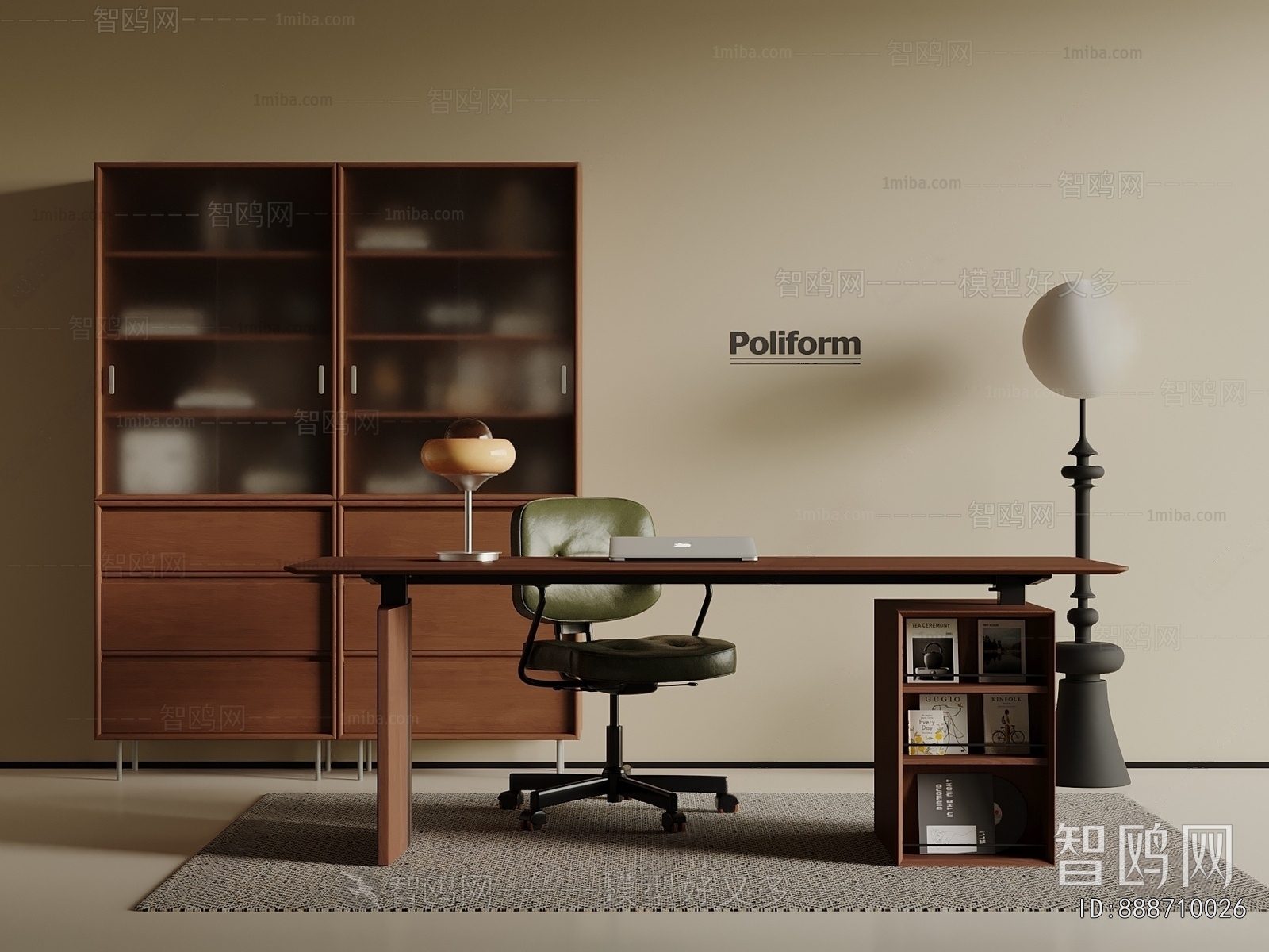 Modern Computer Desk And Chair