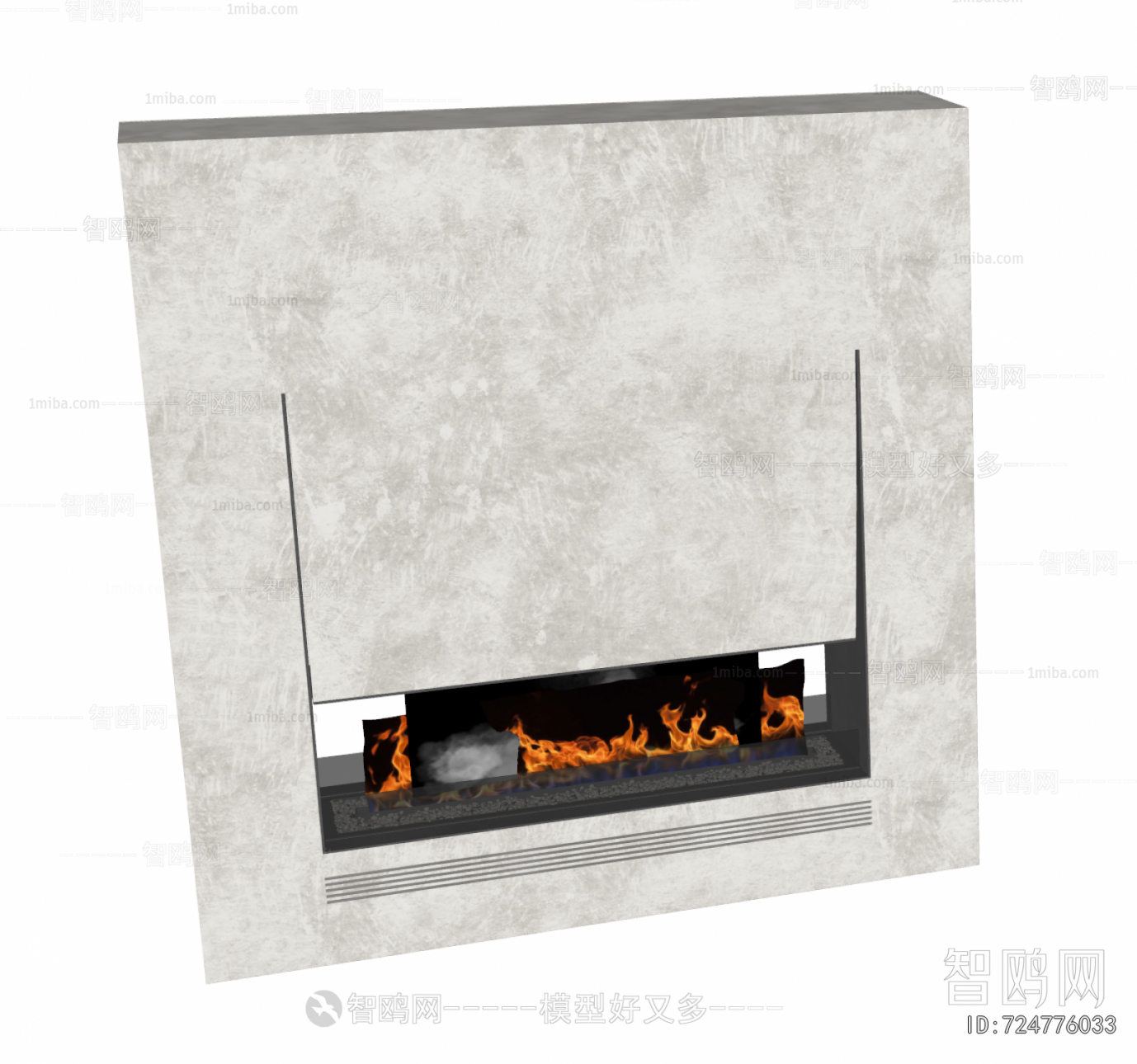 Modern Electronic Fireplace