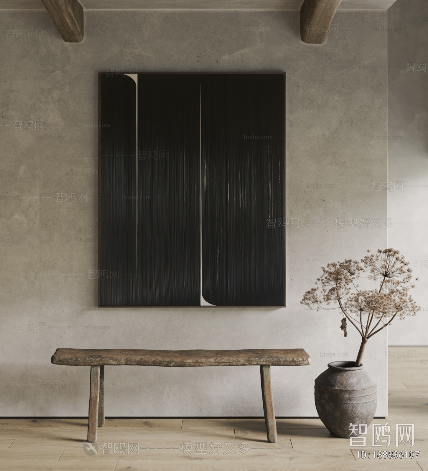 Wabi-sabi Style Painting